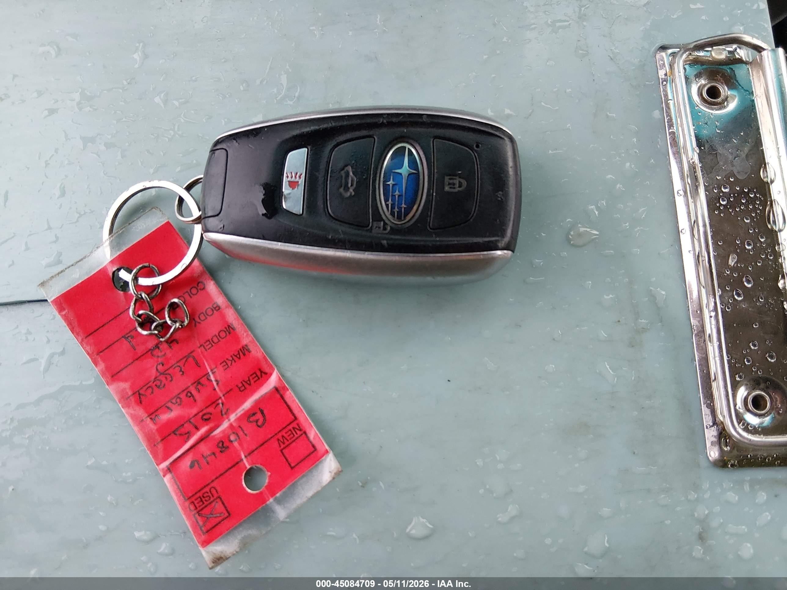 2015 Subaru Legacy 2.5i Limited Maroon vin: 4S3BNBL64F3012844