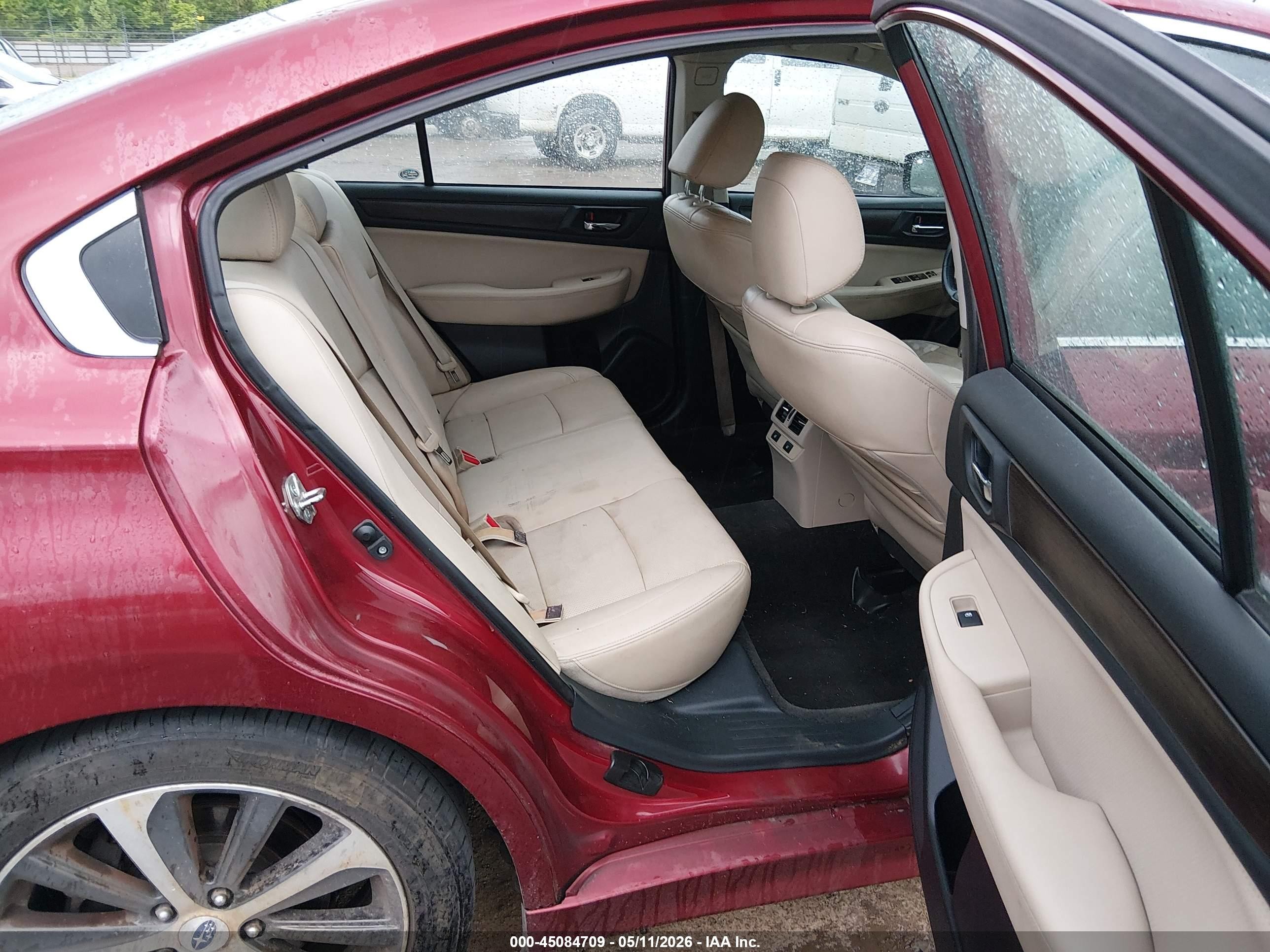 2015 Subaru Legacy 2.5i Limited Maroon vin: 4S3BNBL64F3012844
