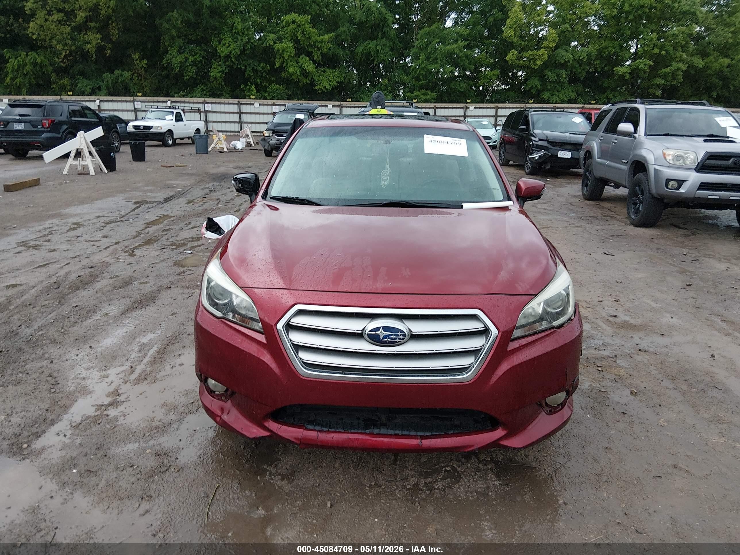 2015 Subaru Legacy 2.5i Limited Maroon vin: 4S3BNBL64F3012844