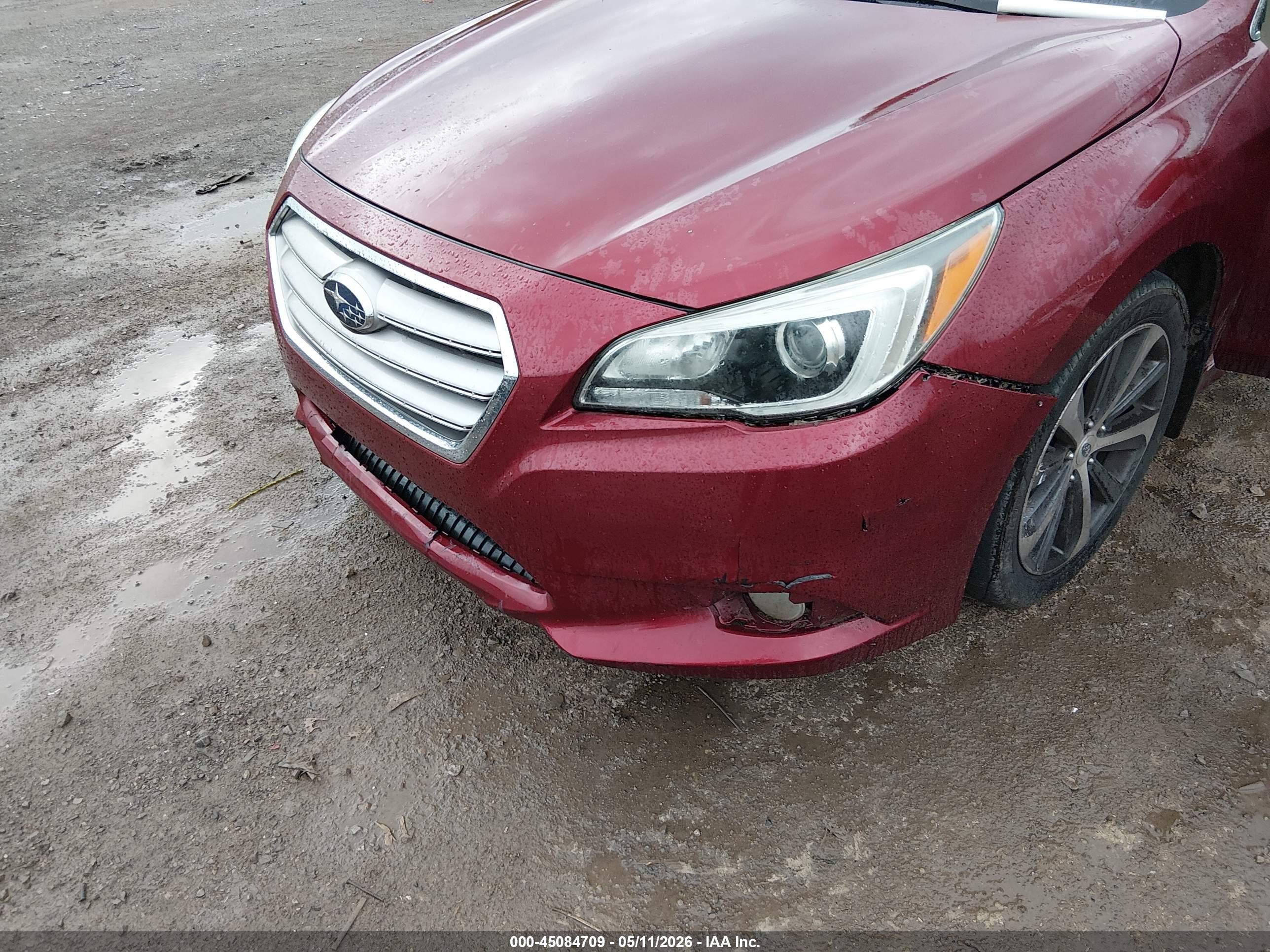 2015 Subaru Legacy 2.5i Limited Maroon vin: 4S3BNBL64F3012844
