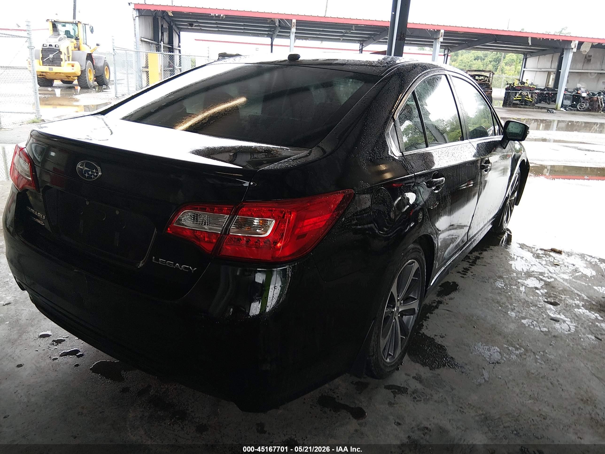 2015 Subaru Legacy 2.5i Limited Black vin: 4S3BNBL64F3023777