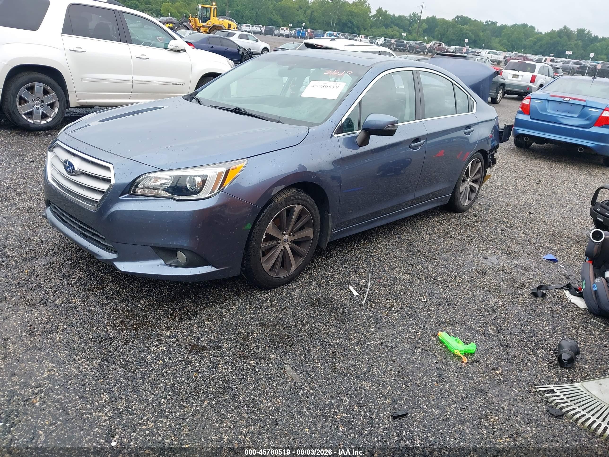2015 Subaru Legacy 2.5i Limited Blue vin: 4S3BNBL6XF3005686