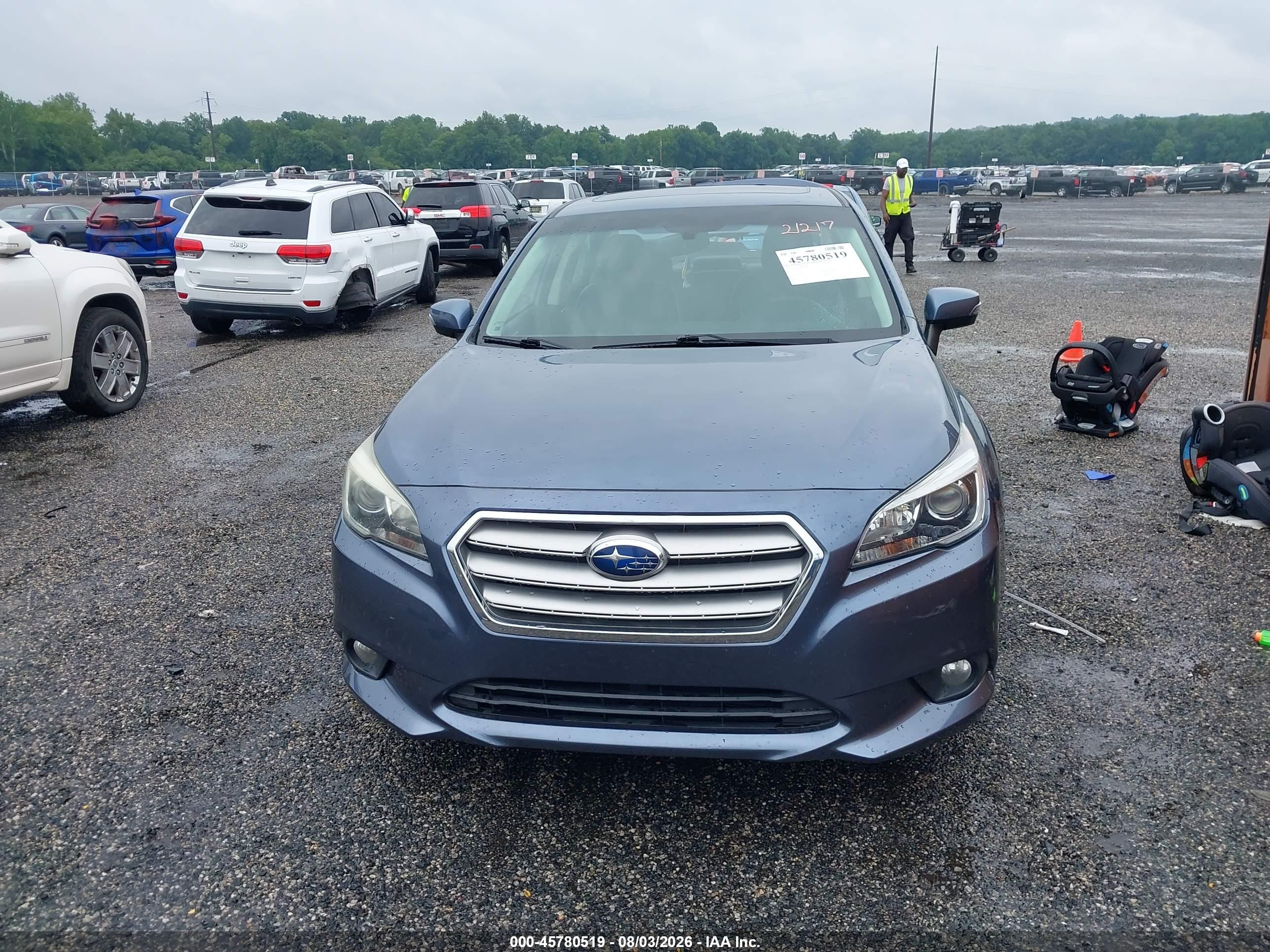 2015 Subaru Legacy 2.5i Limited Blue vin: 4S3BNBL6XF3005686