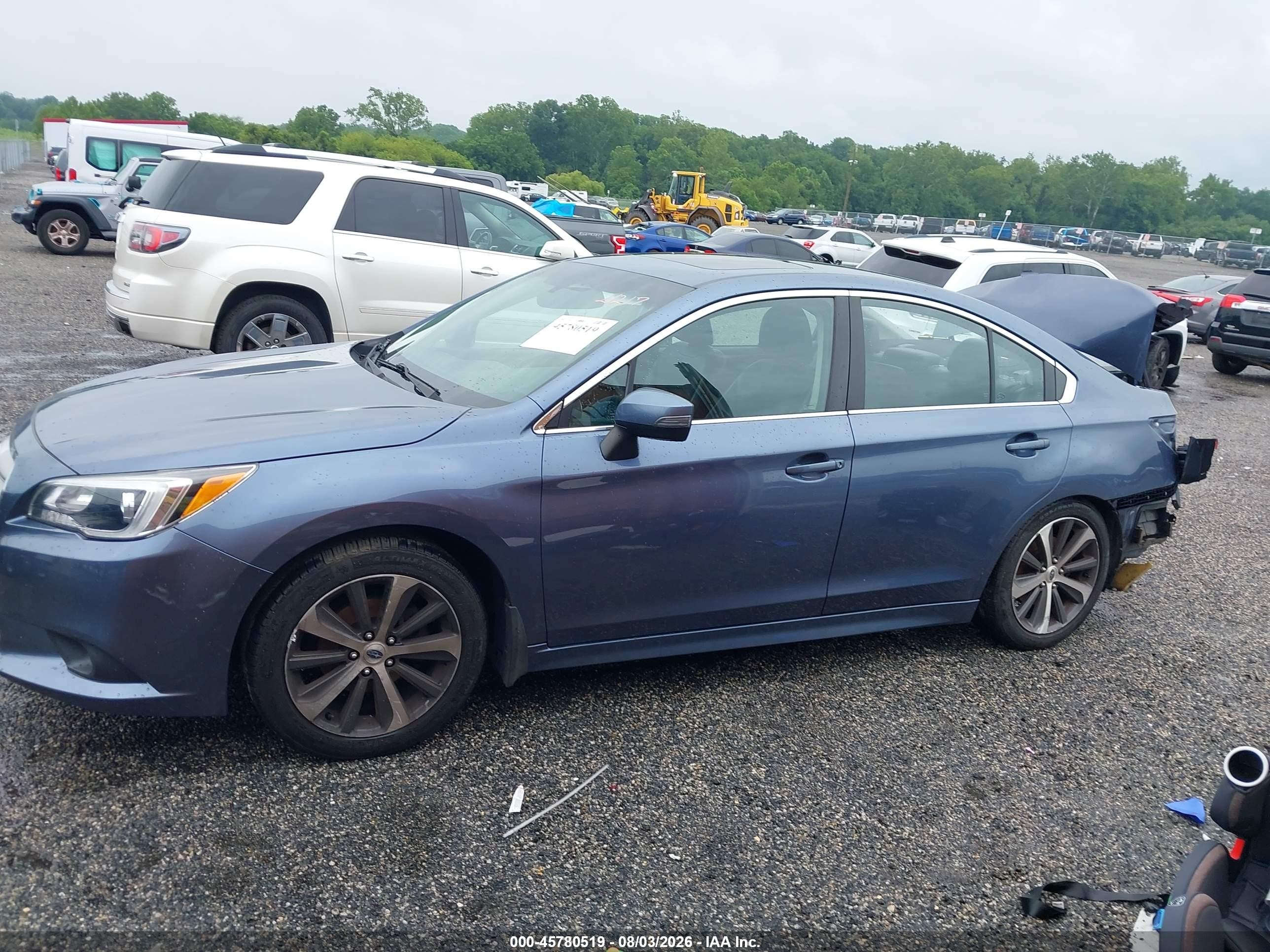 2015 Subaru Legacy 2.5i Limited Blue vin: 4S3BNBL6XF3005686