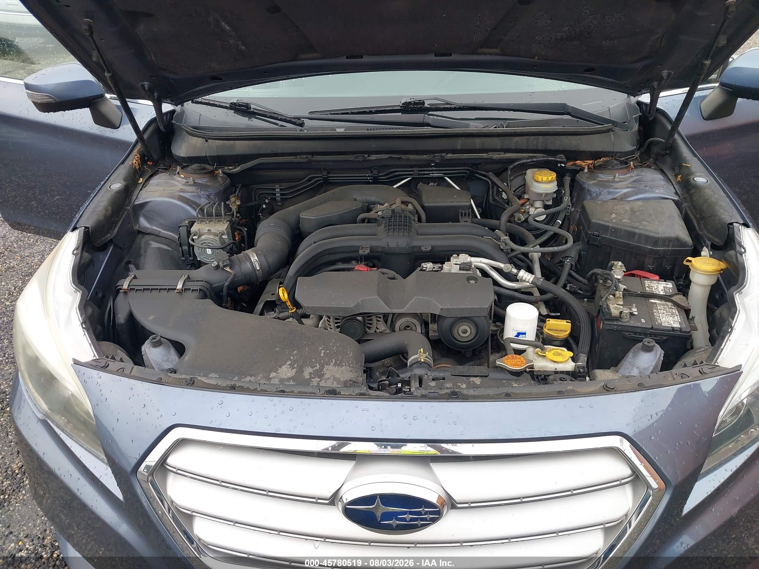 2015 Subaru Legacy 2.5i Limited Blue vin: 4S3BNBL6XF3005686