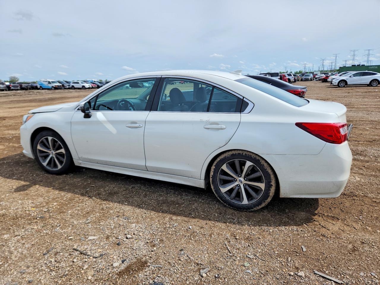 2016 Subaru Legacy 2.5i Limited White vin: 4S3BNBL6XG3002692