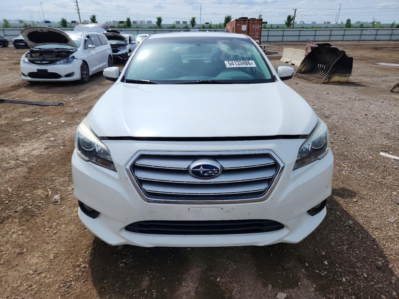 2016 Subaru Legacy 2.5i Limited White vin: 4S3BNBL6XG3002692