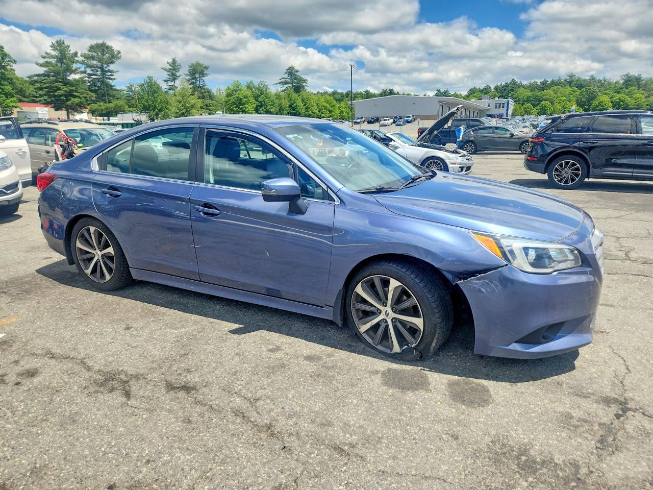 2015 Subaru Legacy 2.5i Limited Blue vin: 4S3BNBN61F3054160