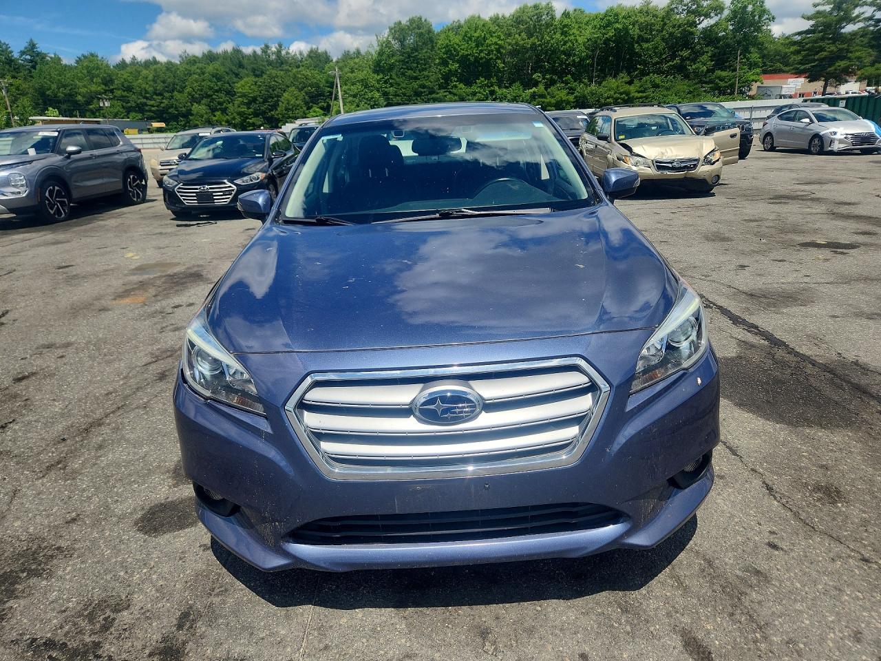 2015 Subaru Legacy 2.5i Limited Blue vin: 4S3BNBN61F3054160