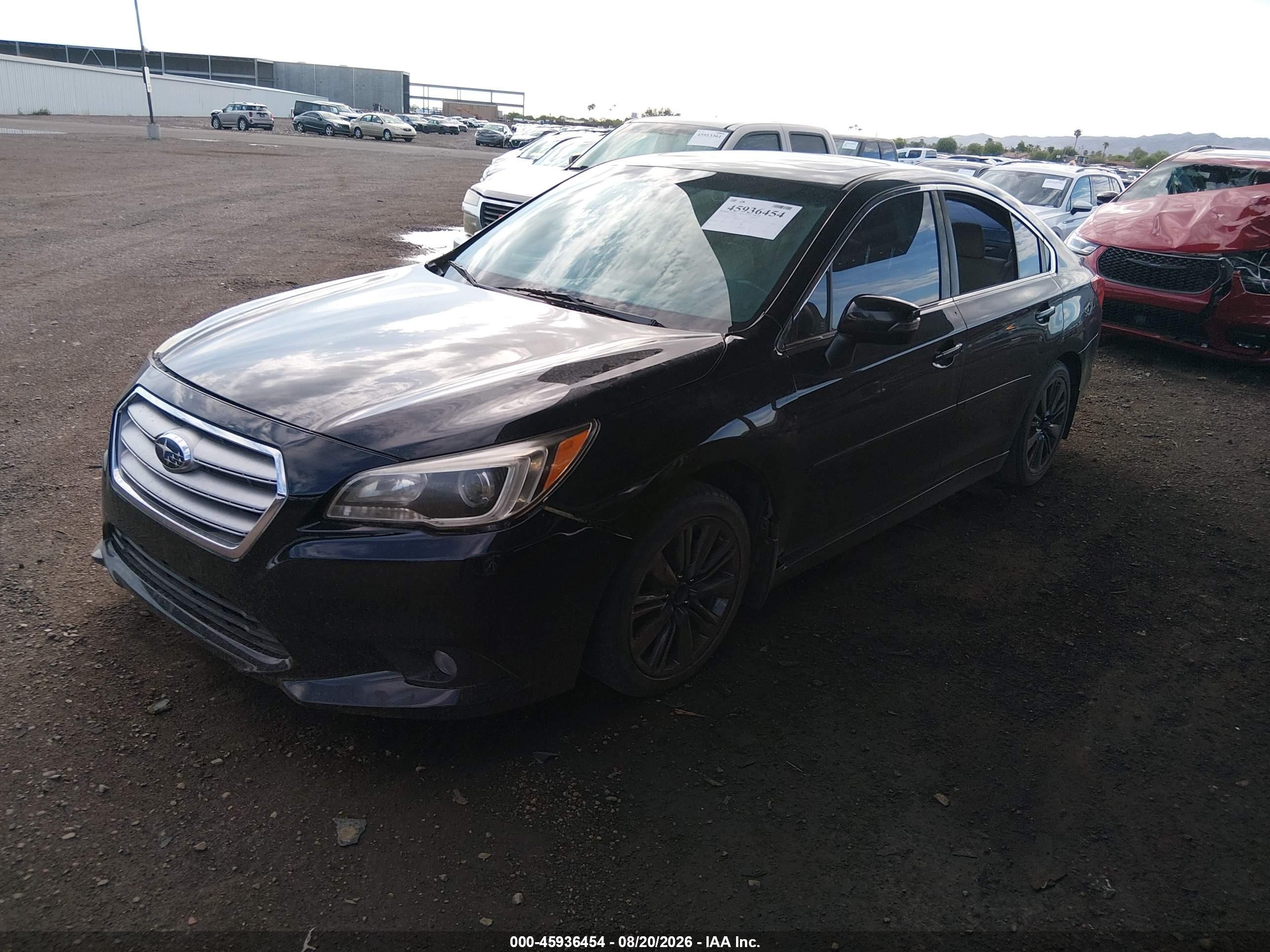 2015 Subaru Legacy 2.5i Limited Black vin: 4S3BNBN61F3072562