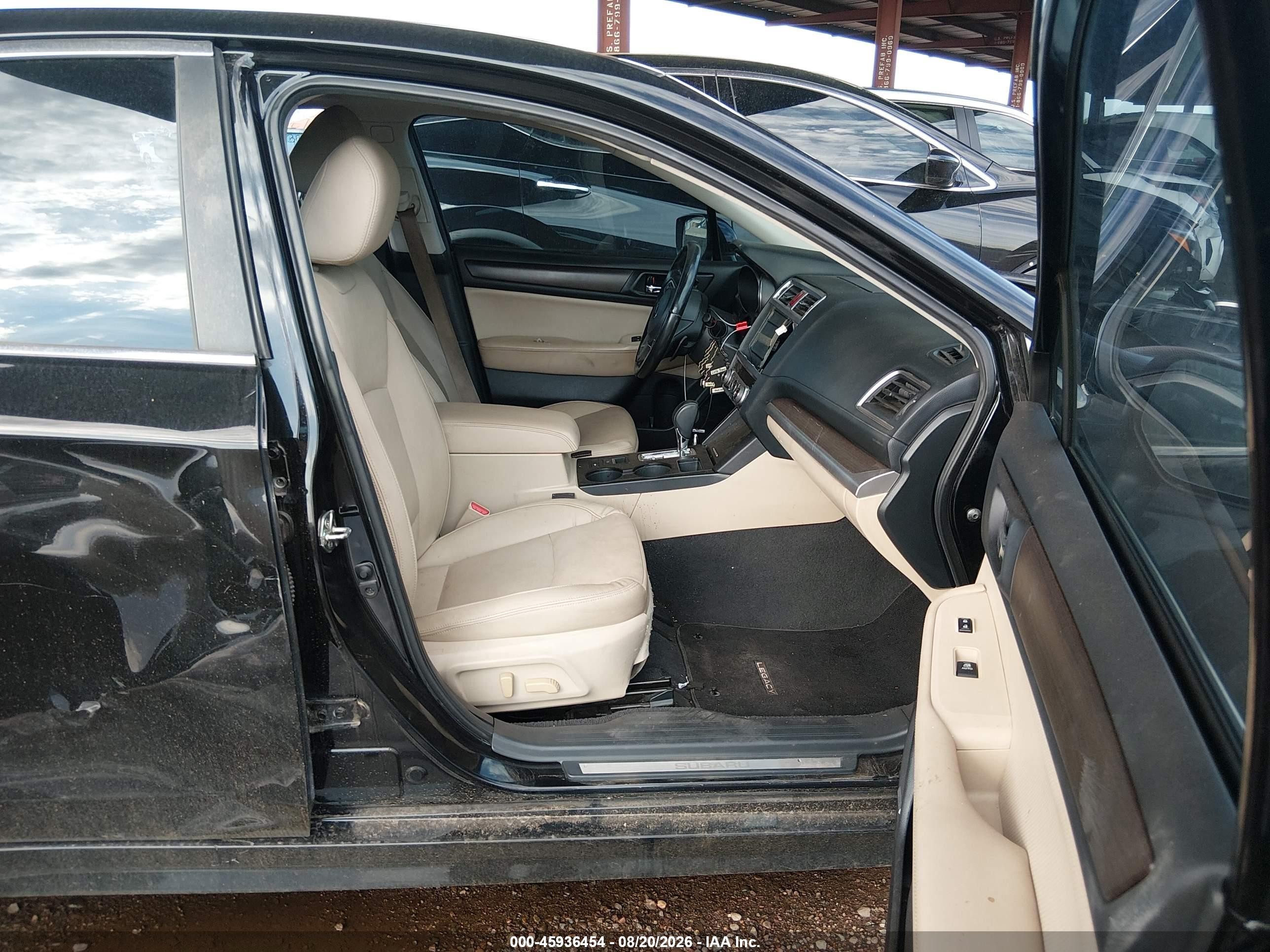 2015 Subaru Legacy 2.5i Limited Black vin: 4S3BNBN61F3072562