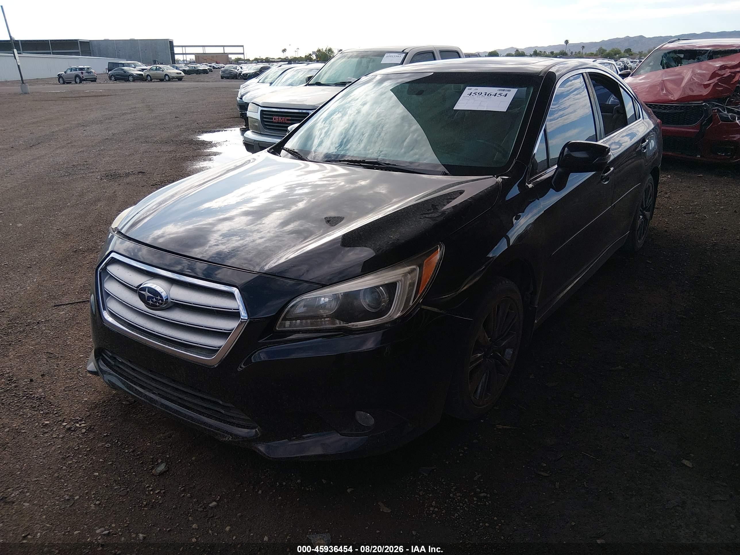 2015 Subaru Legacy 2.5i Limited Black vin: 4S3BNBN61F3072562