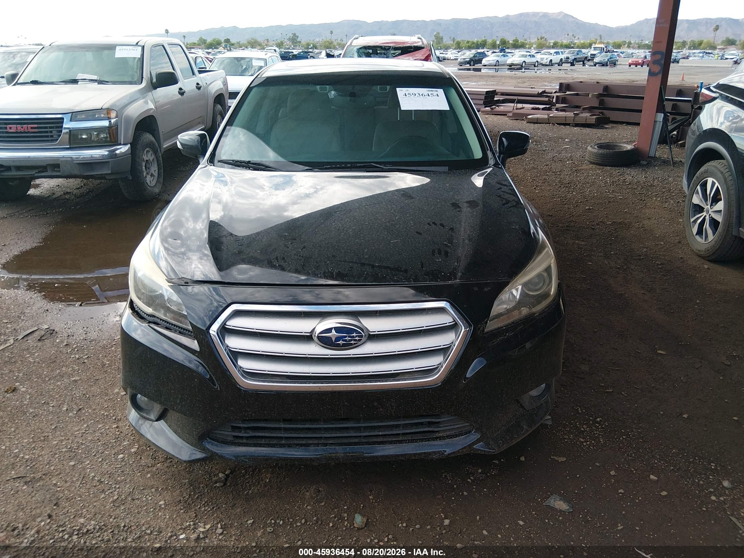 2015 Subaru Legacy 2.5i Limited Black vin: 4S3BNBN61F3072562