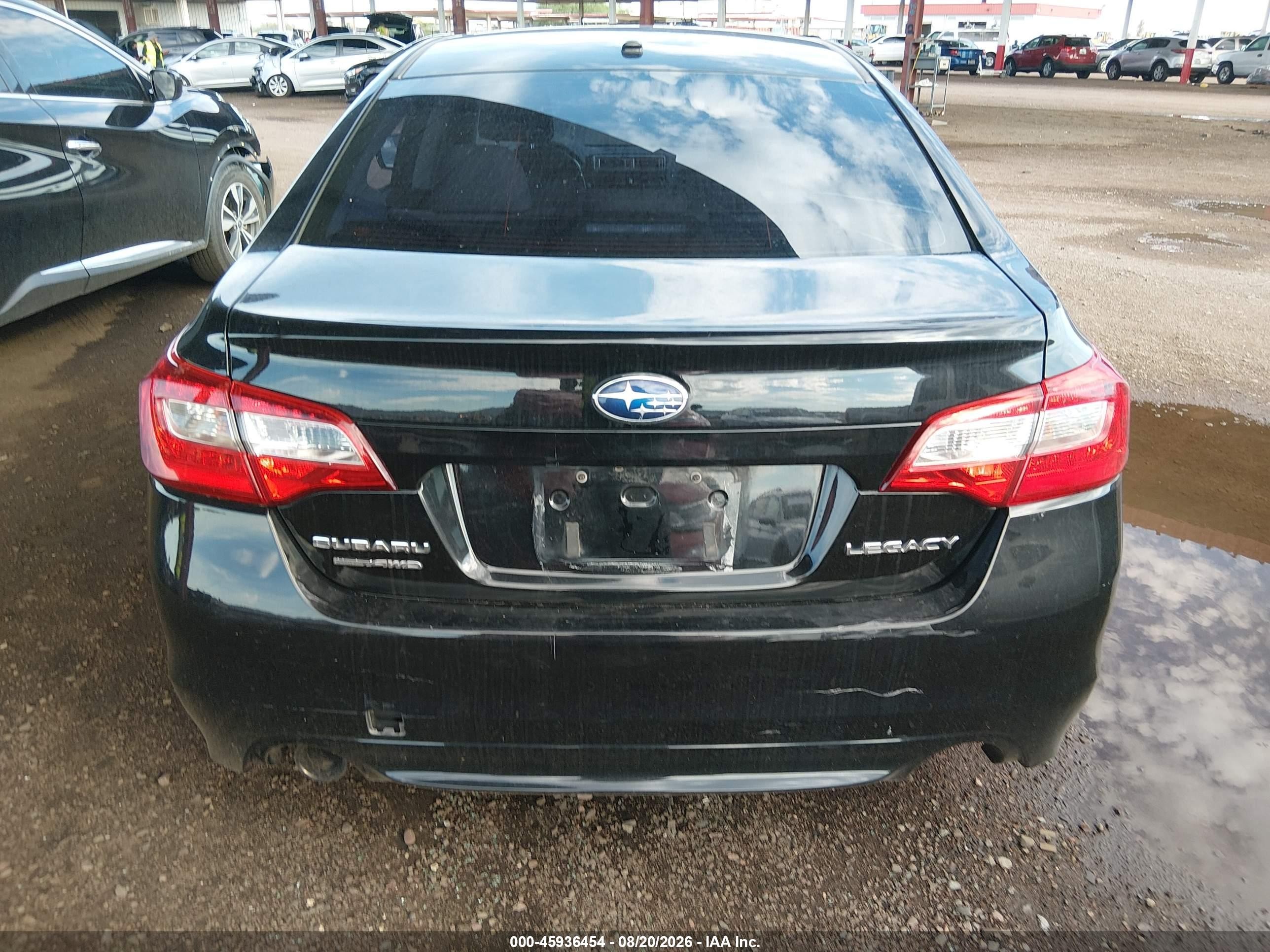 2015 Subaru Legacy 2.5i Limited Black vin: 4S3BNBN61F3072562