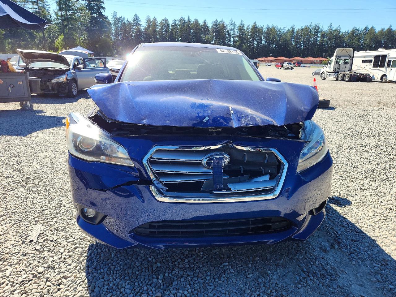 2015 Subaru Legacy 2.5i Limited Blue vin: 4S3BNBN62F3074336
