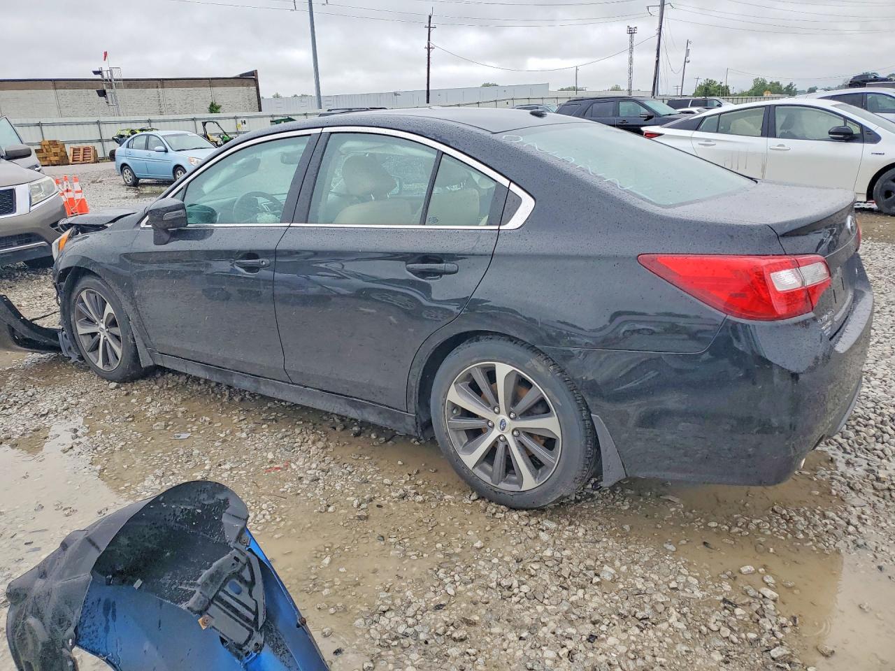 2015 Subaru Legacy 2.5i Limited Black vin: 4S3BNBN64F3025221