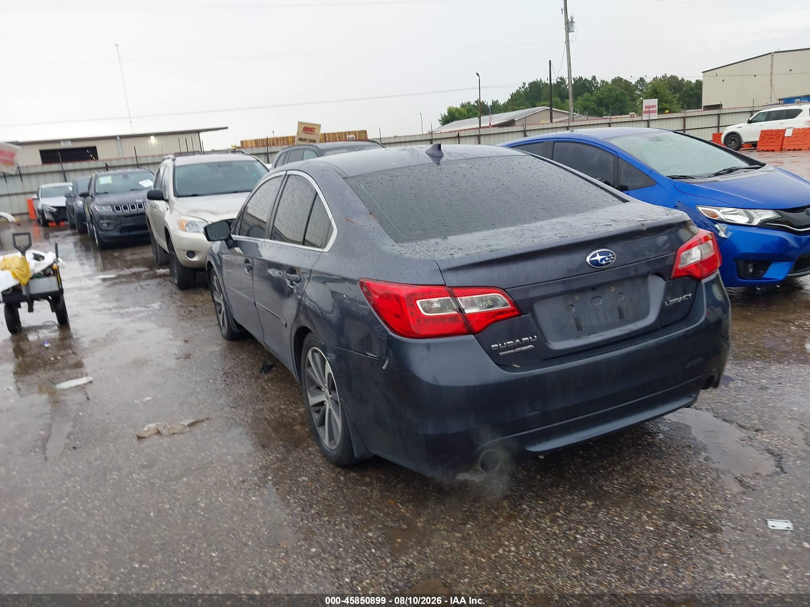 2016 Subaru Legacy 2.5i Limited Gray vin: 4S3BNBN66G3035525