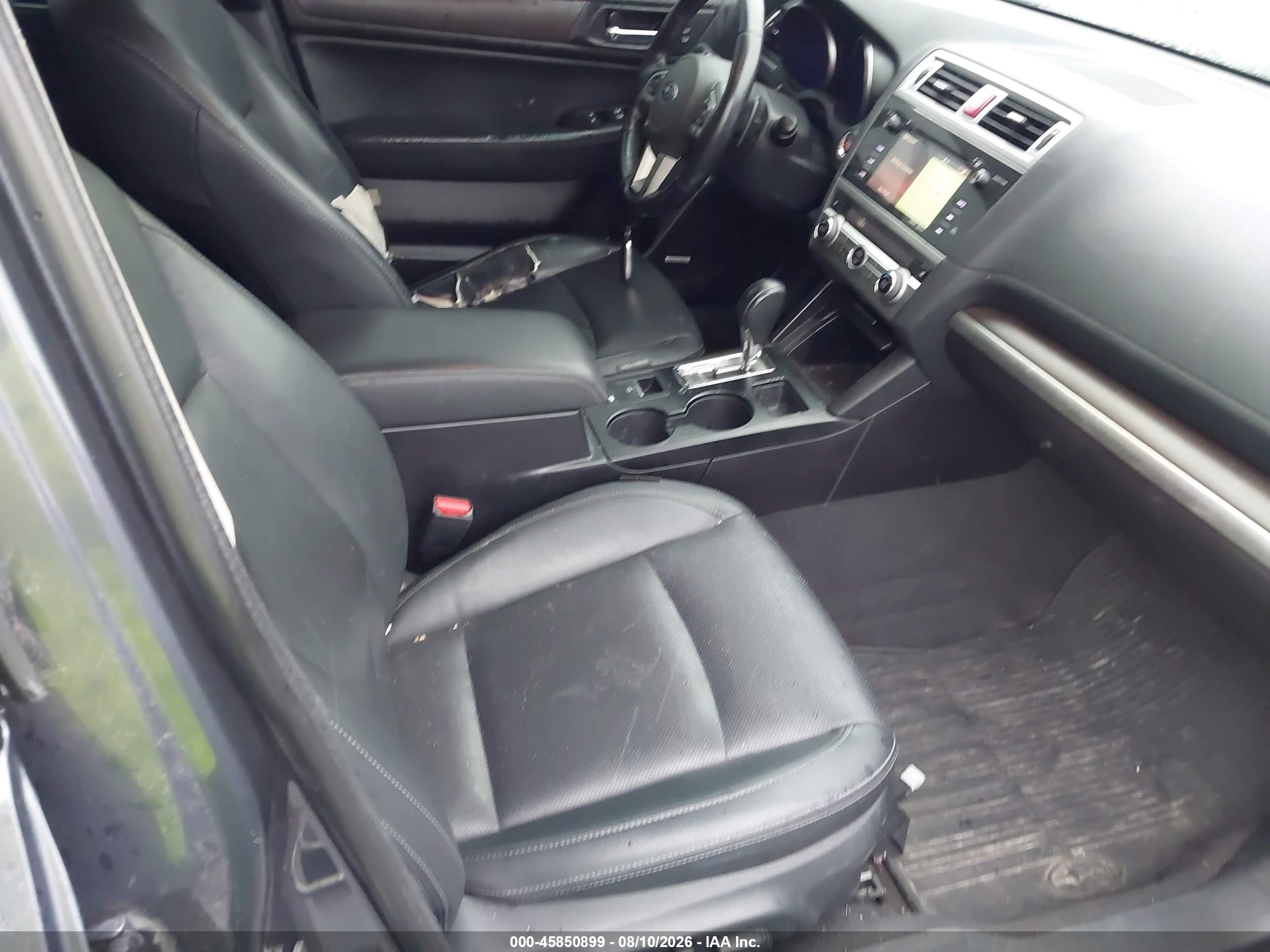 2016 Subaru Legacy 2.5i Limited Gray vin: 4S3BNBN66G3035525