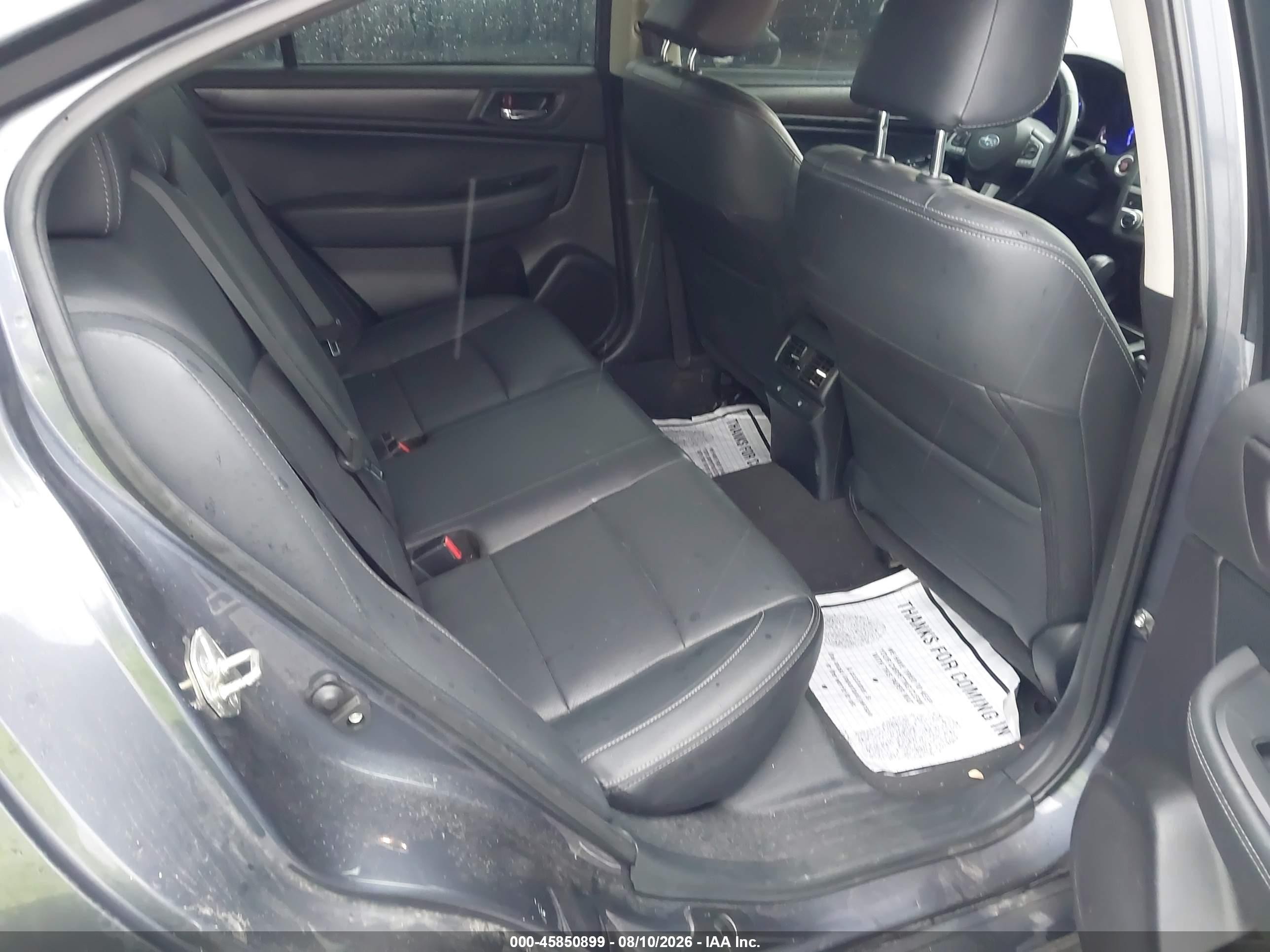 2016 Subaru Legacy 2.5i Limited Gray vin: 4S3BNBN66G3035525
