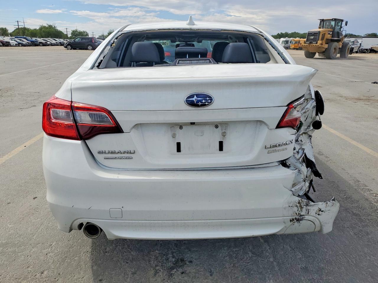 2016 Subaru Legacy 2.5i Limited White vin: 4S3BNBN68G3037857