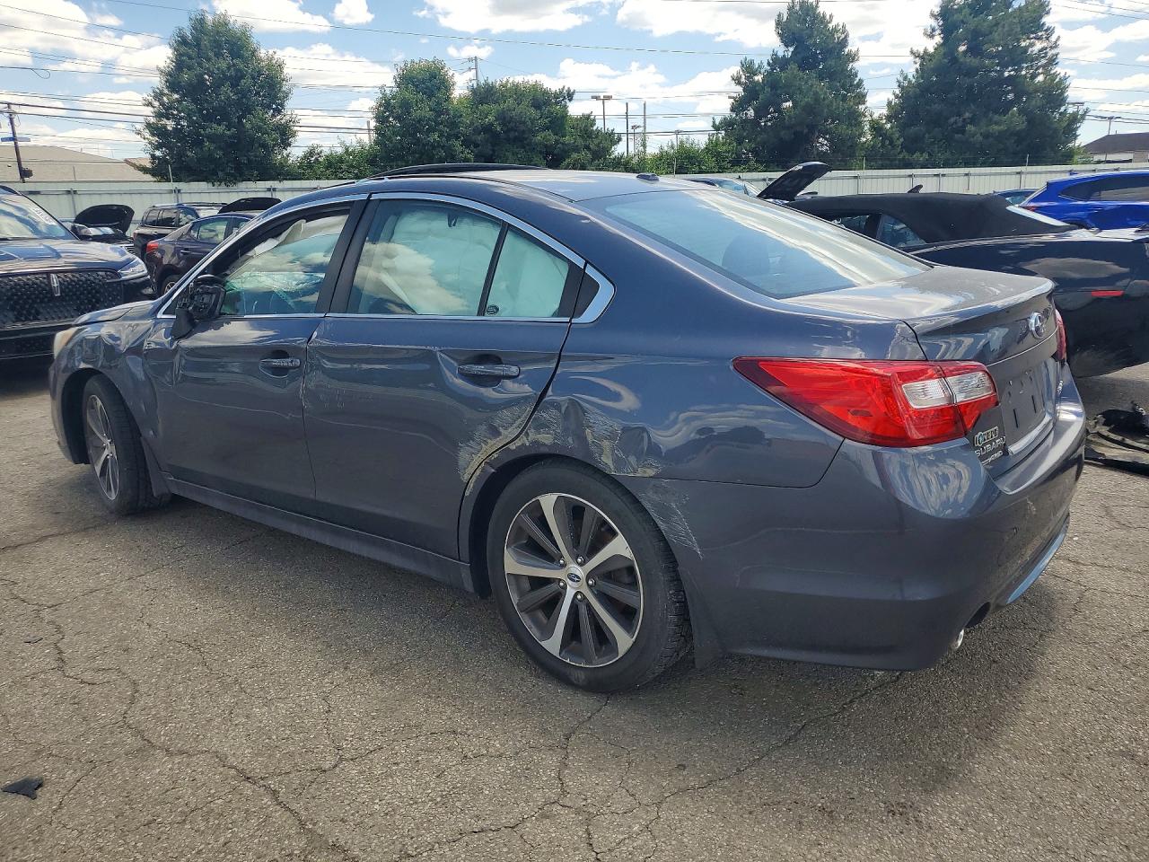 2015 Subaru Legacy 2.5i Limited Gray vin: 4S3BNBN69F3033296