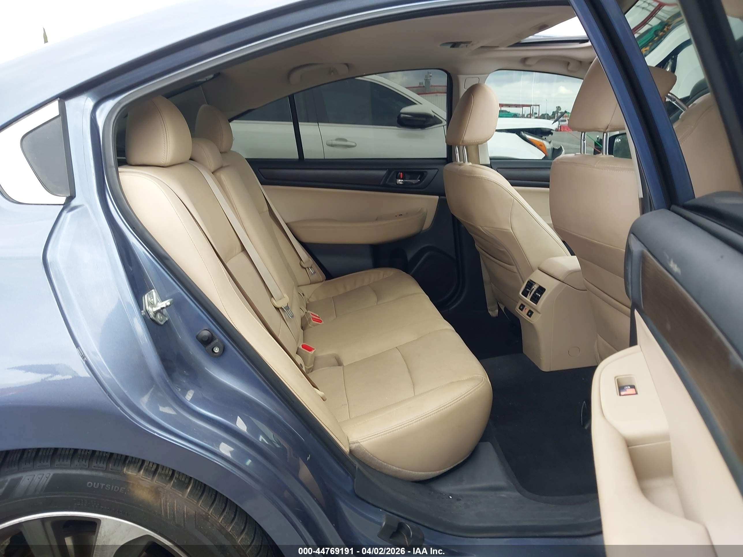 2016 Subaru Legacy 2.5i Limited Light Blue vin: 4S3BNBN69G3010893