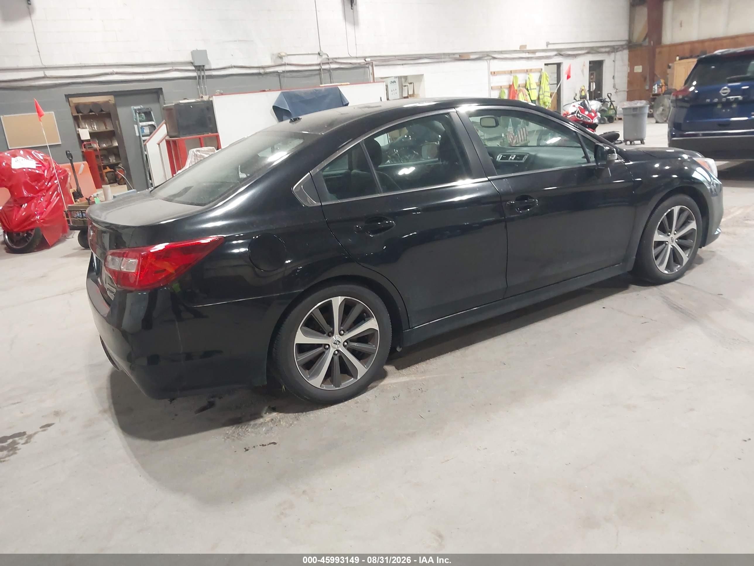 2015 Subaru Legacy 2.5i Limited Black vin: 4S3BNBN6XF3018046