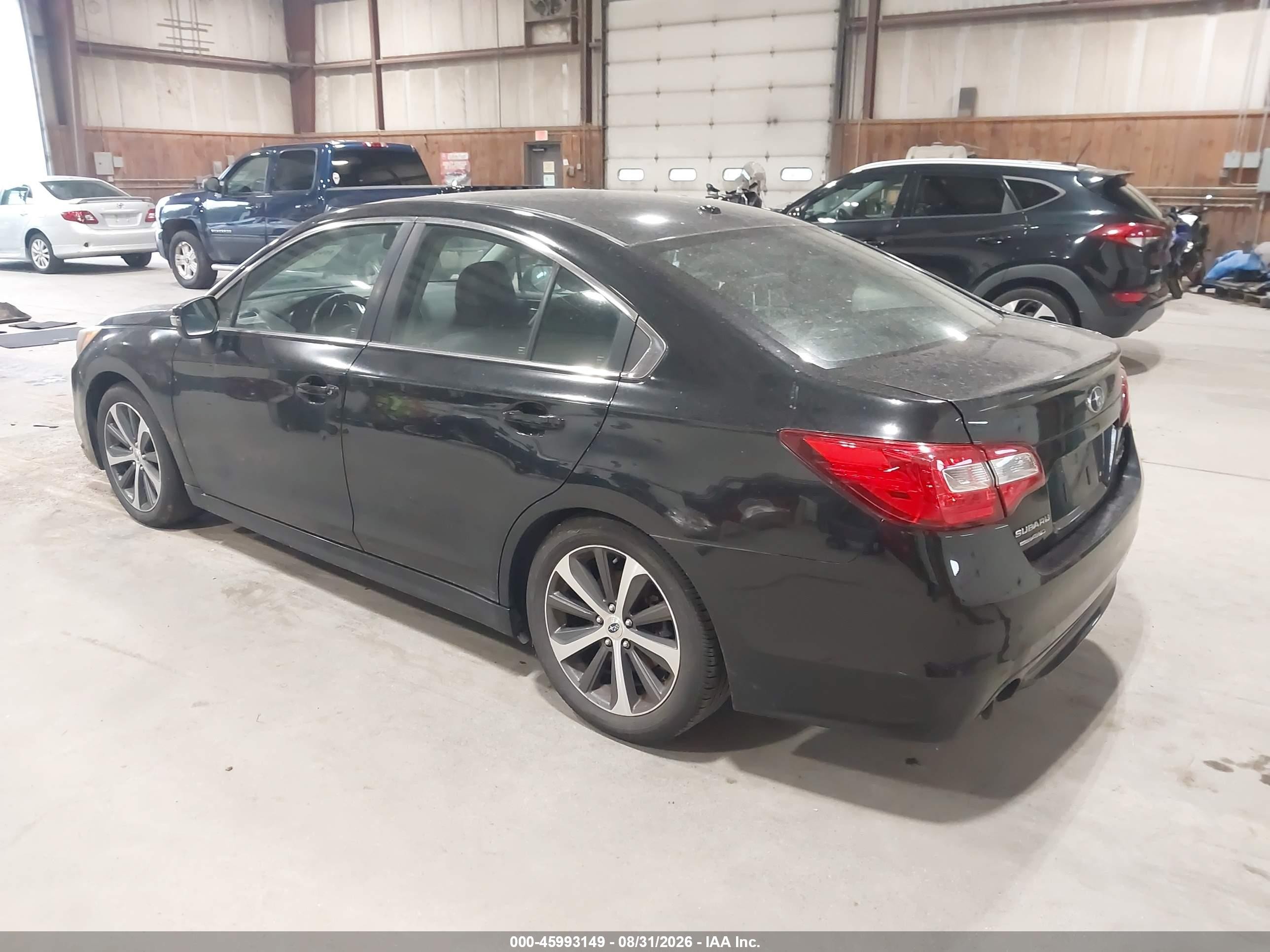 2015 Subaru Legacy 2.5i Limited Black vin: 4S3BNBN6XF3018046
