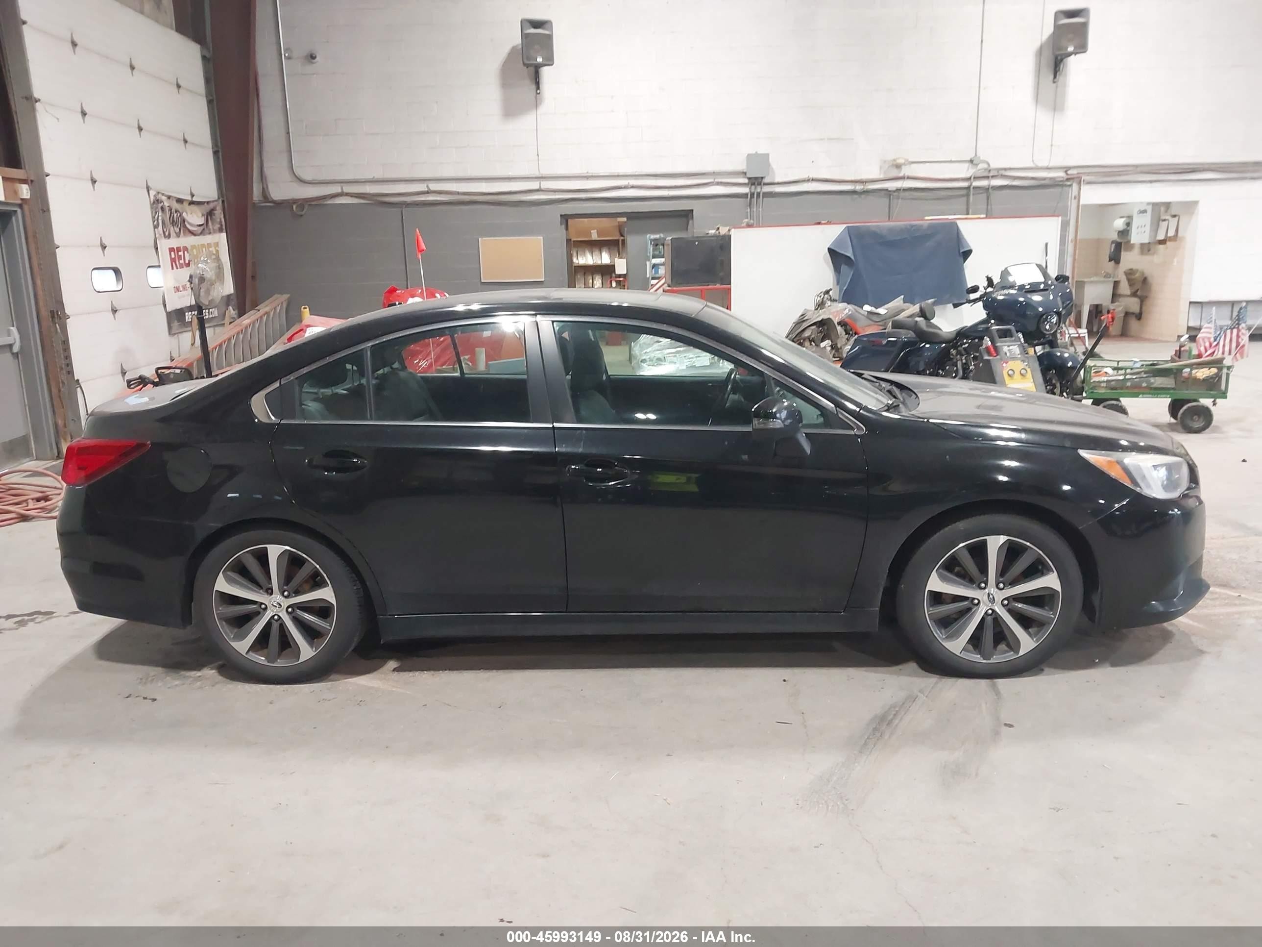 2015 Subaru Legacy 2.5i Limited Black vin: 4S3BNBN6XF3018046