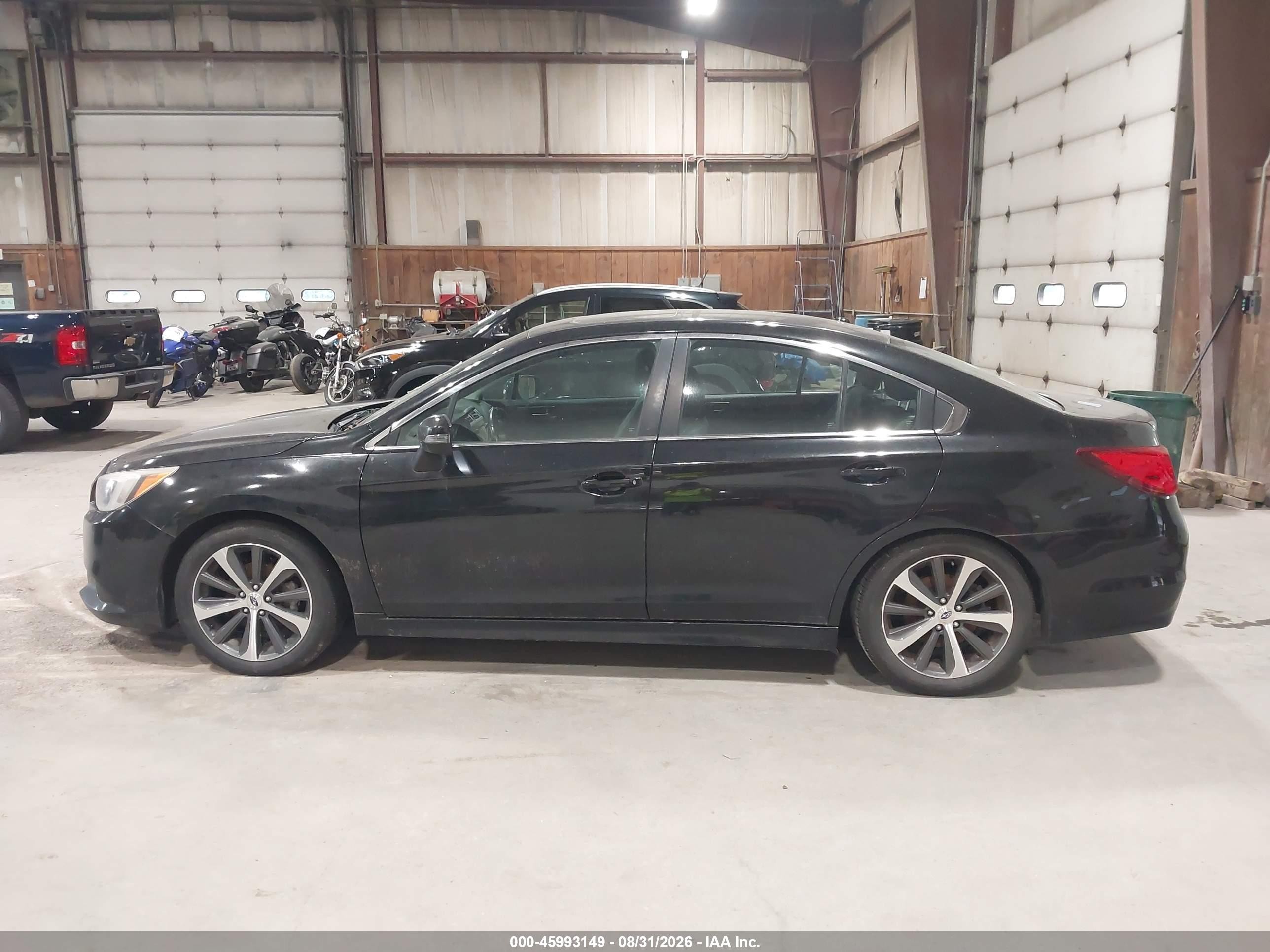 2015 Subaru Legacy 2.5i Limited Black vin: 4S3BNBN6XF3018046