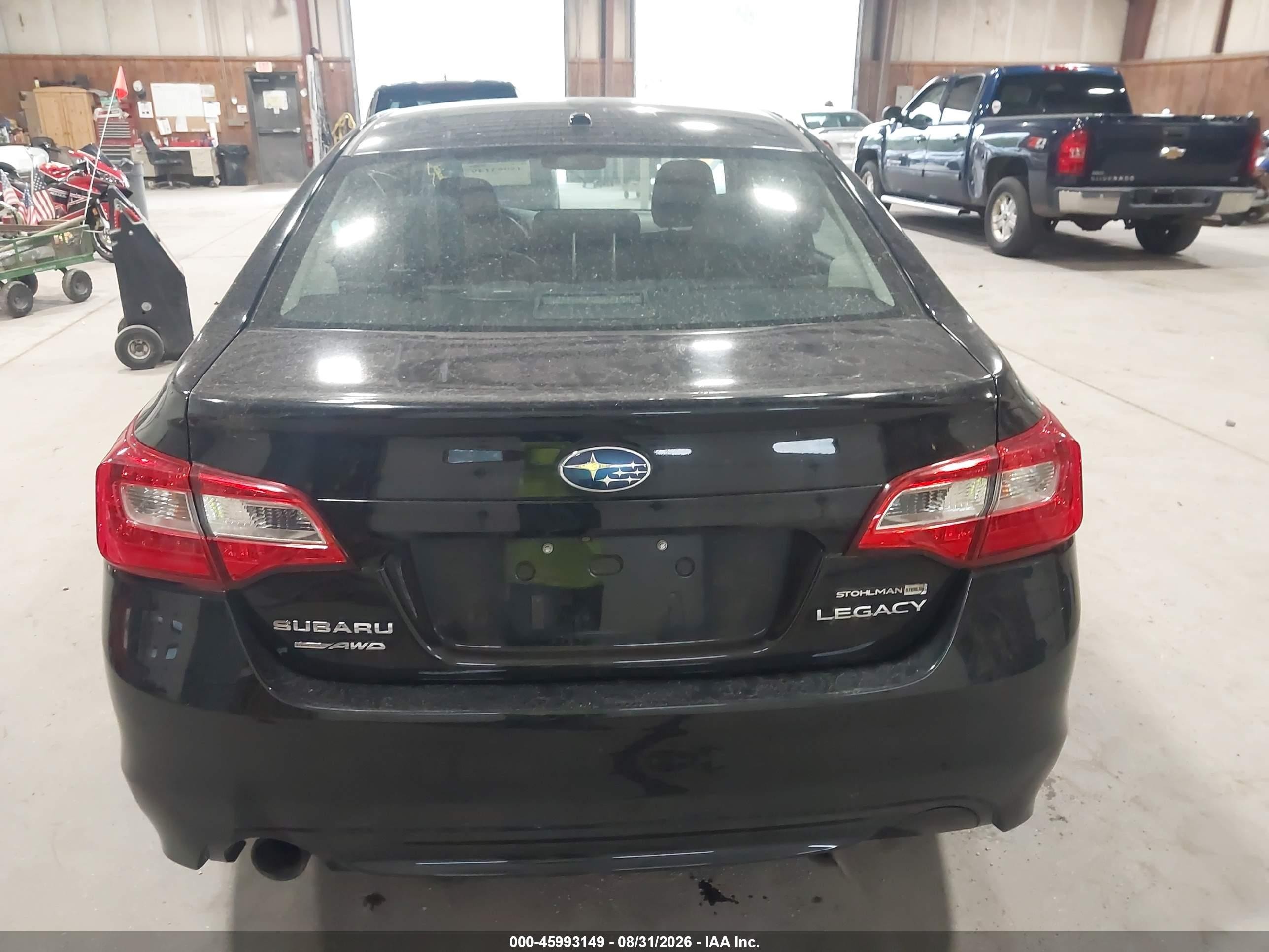 2015 Subaru Legacy 2.5i Limited Black vin: 4S3BNBN6XF3018046