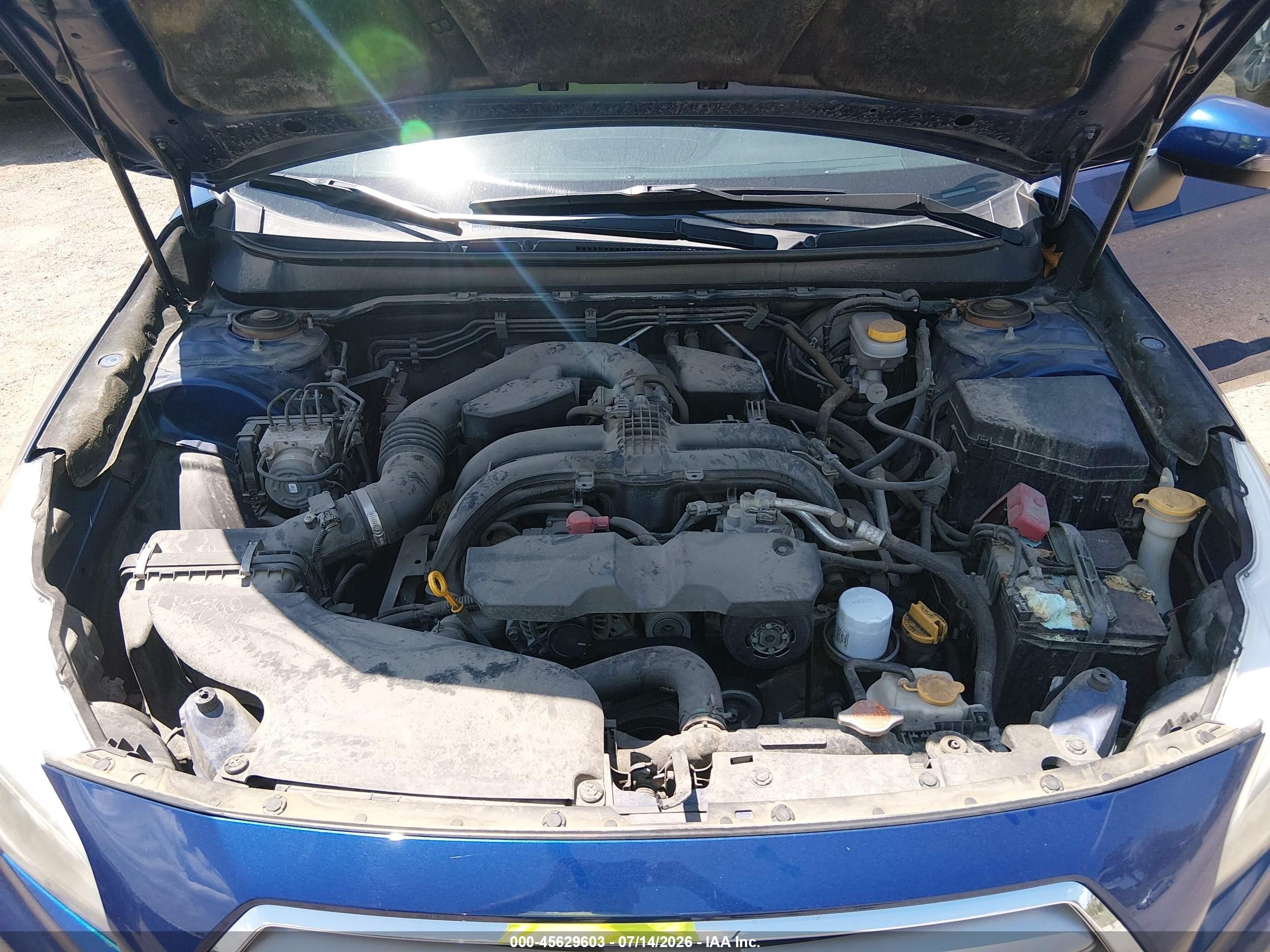 2015 Subaru Legacy 2.5i Limited Blue vin: 4S3BNBN6XF3039740