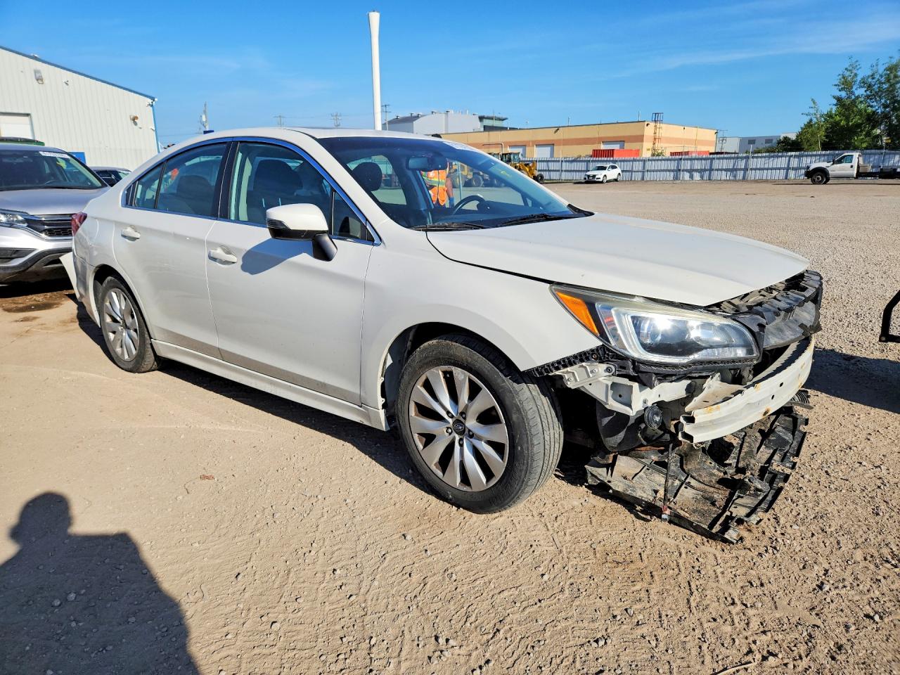 2015 Subaru Legacy 2.5i Premium White vin: 4S3BNCD64F3024089