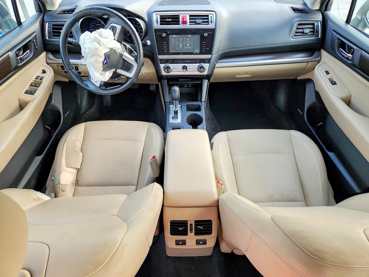 2015 Subaru Legacy 3.6r Limited White vin: 4S3BNEJ66F3012090