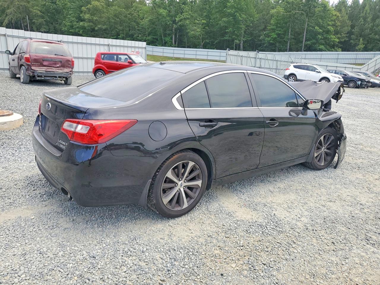 2015 Subaru Legacy 3.6r Limited Black vin: 4S3BNEL61F3055720