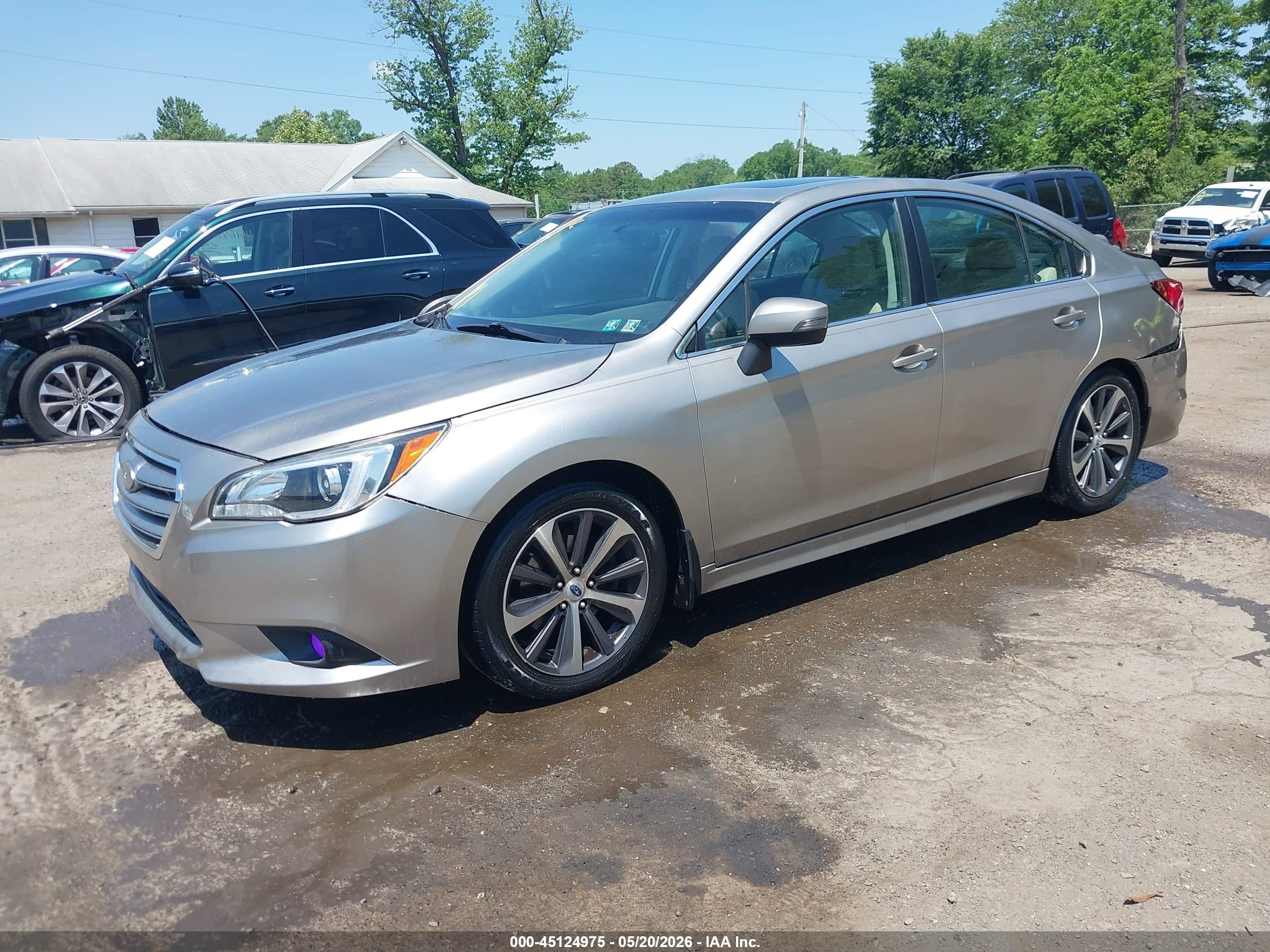2015 Subaru Legacy 3.6r Limited Tan vin: 4S3BNEL62F3010754