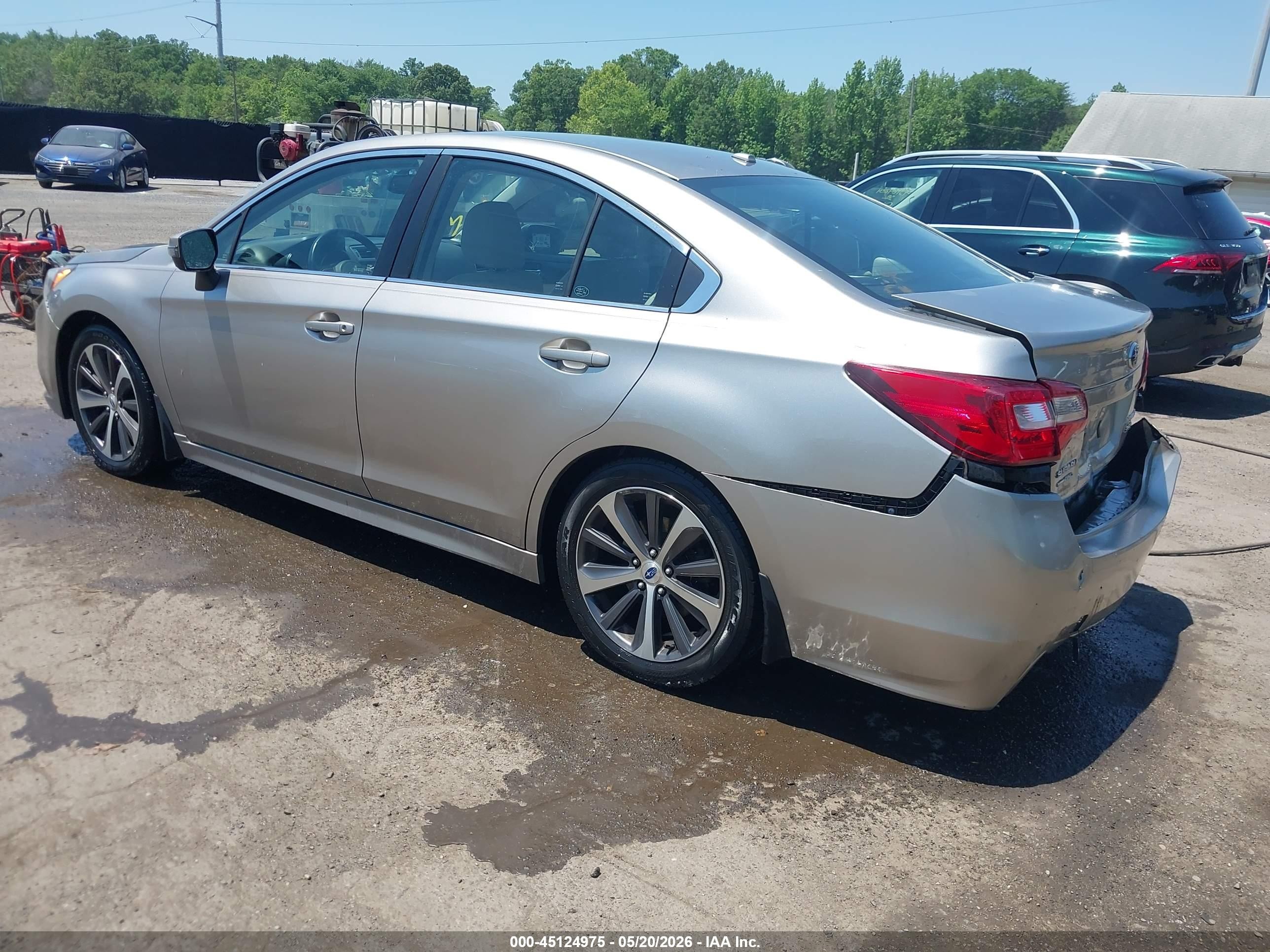 2015 Subaru Legacy 3.6r Limited Tan vin: 4S3BNEL62F3010754