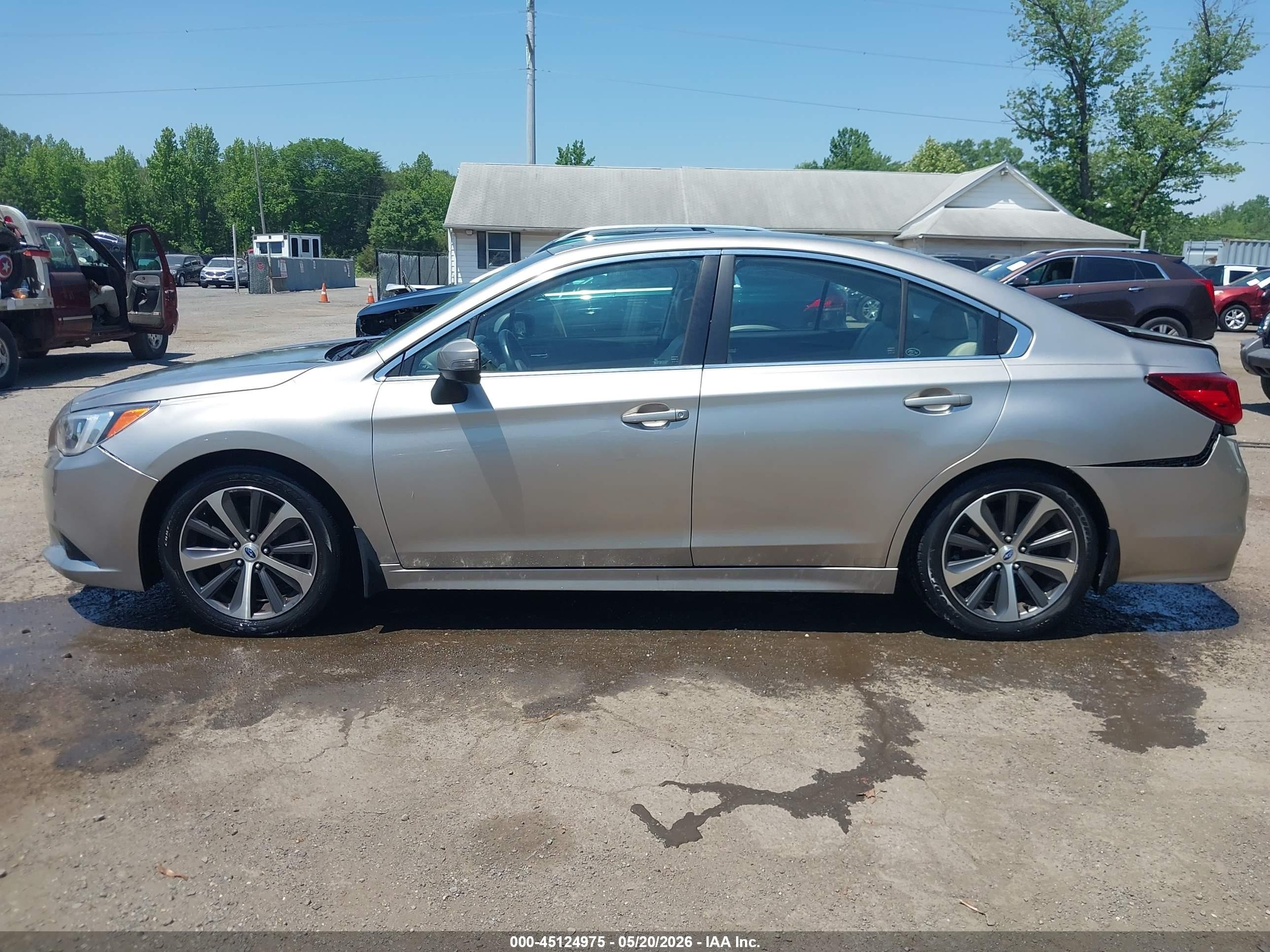 2015 Subaru Legacy 3.6r Limited Tan vin: 4S3BNEL62F3010754