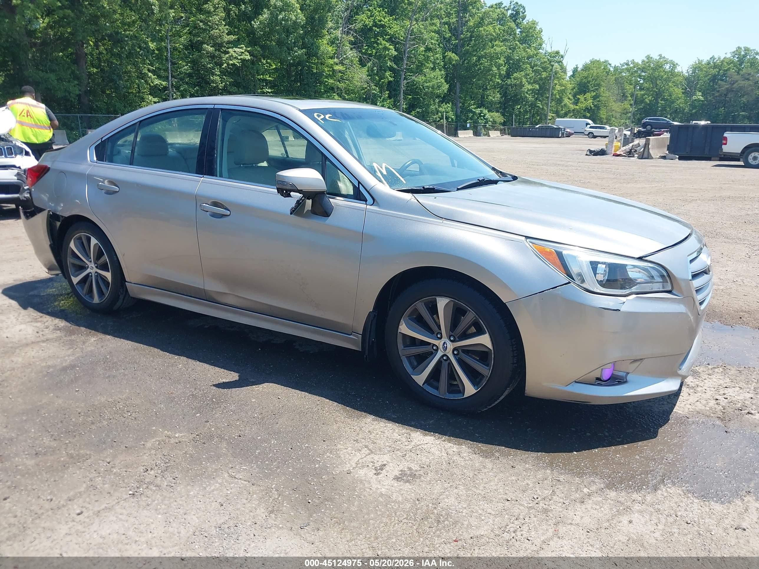 2015 Subaru Legacy 3.6r Limited Tan vin: 4S3BNEL62F3010754