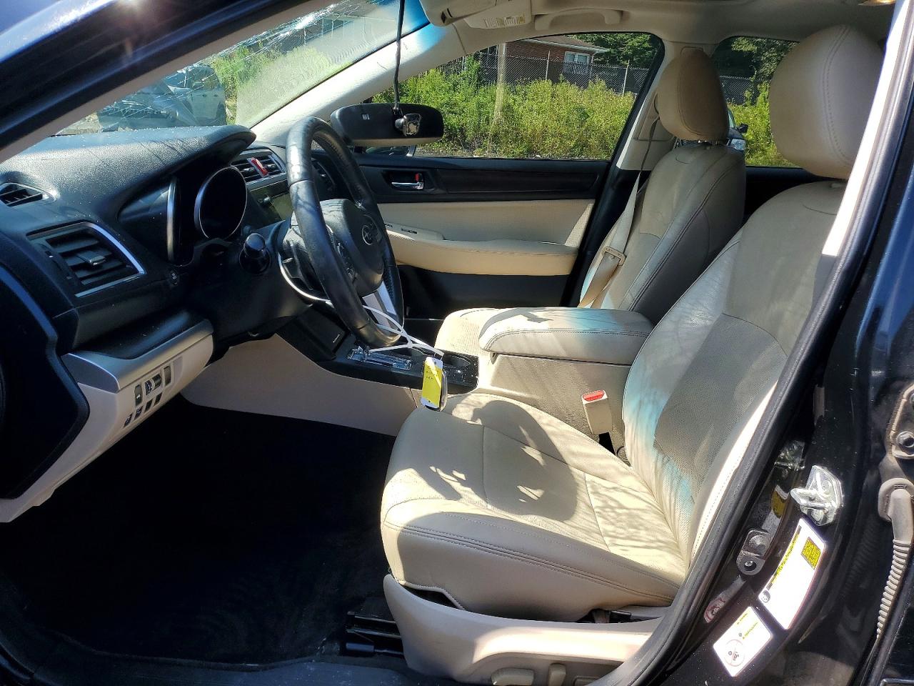 2015 Subaru Legacy 3.6r Limited Черный vin: 4S3BNEL65F3011025