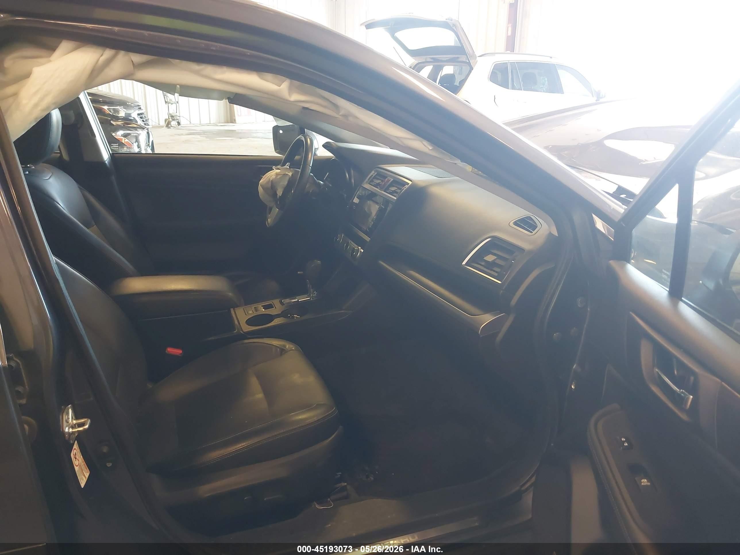 2015 Subaru Legacy 3.6r Limited Gray vin: 4S3BNEL66F3010370