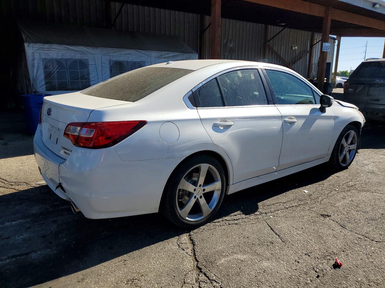 2015 Subaru Legacy 3.6r Limited White vin: 4S3BNEL69F3013571