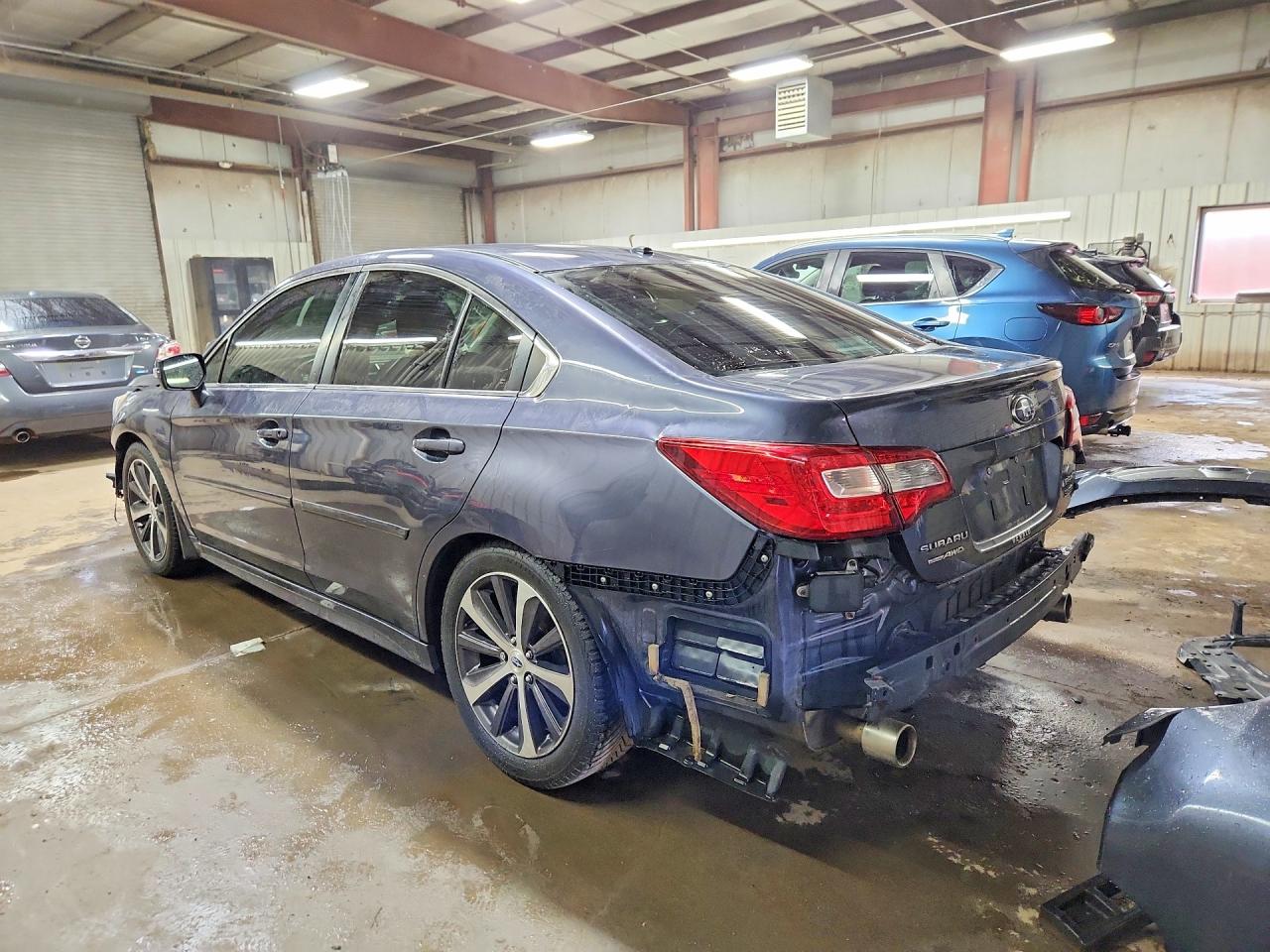 2015 Subaru Legacy 3.6r Limited Серый vin: 4S3BNEN60F3032314