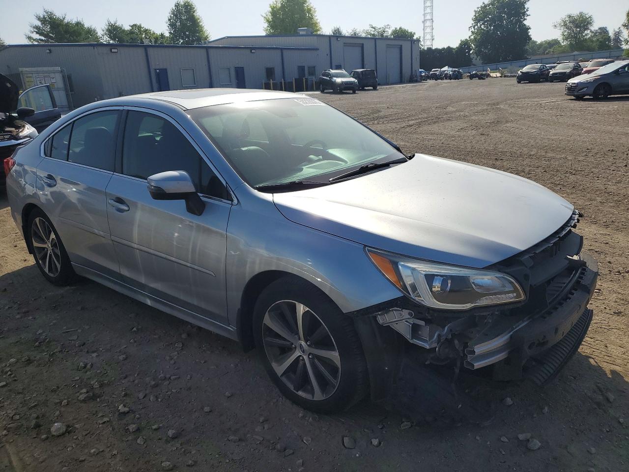 2015 Subaru Legacy 3.6r Limited Silver vin: 4S3BNEN60F3035780