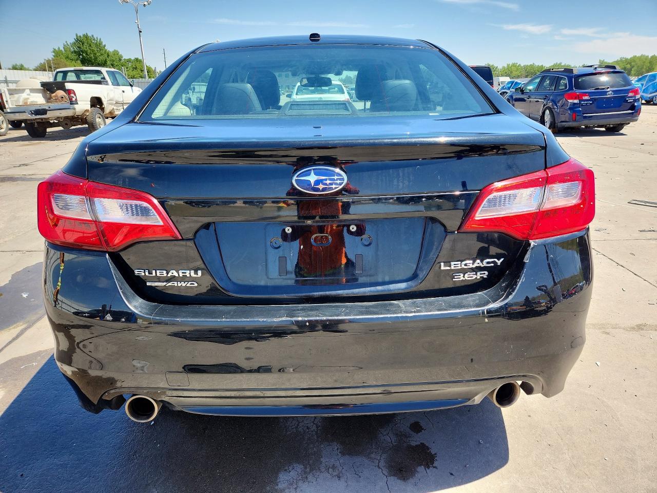 2015 Subaru Legacy 3.6r Limited Black vin: 4S3BNEN60F3054247