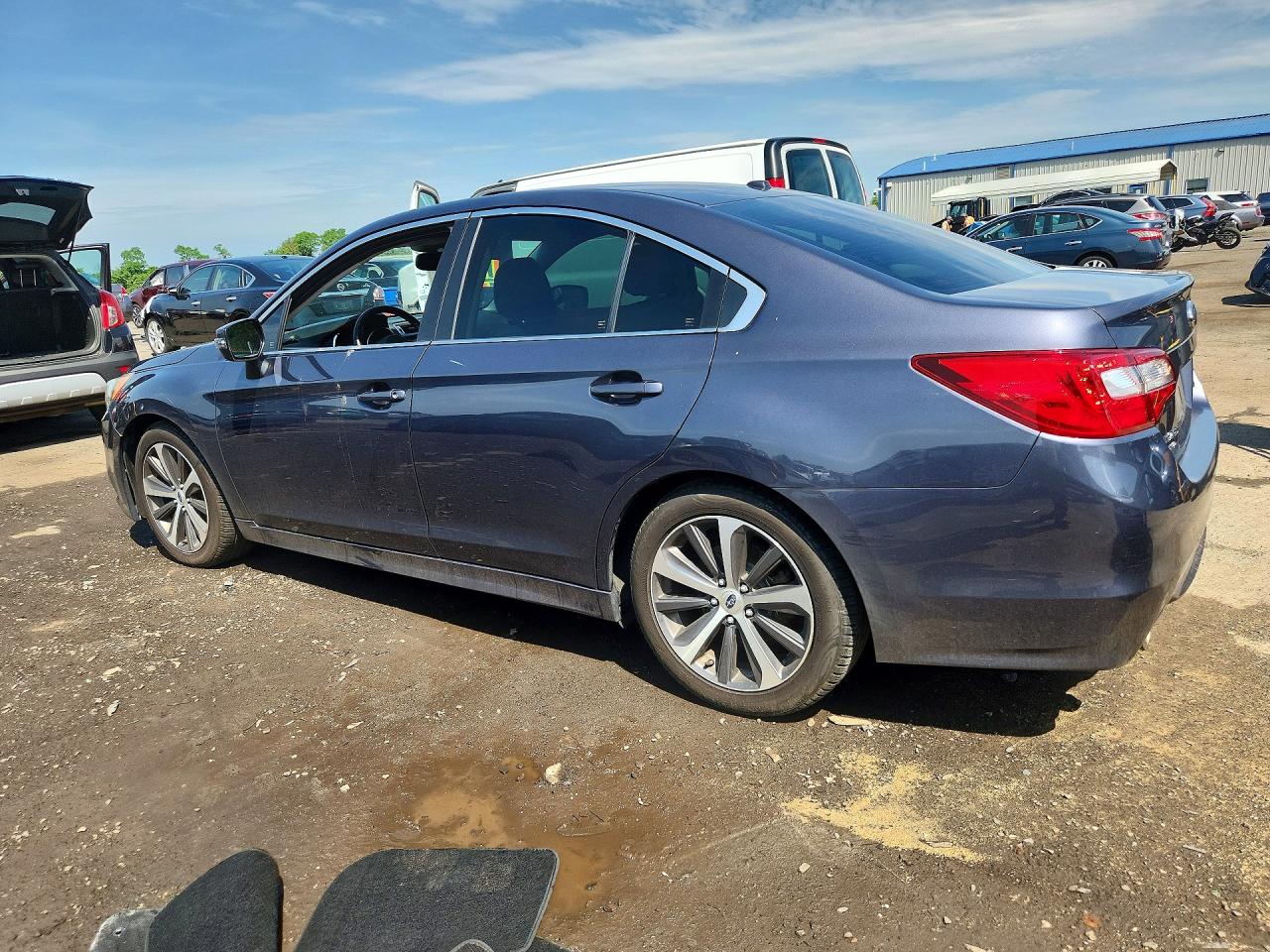 2015 Subaru Legacy 3.6r Limited Gray vin: 4S3BNEN61F3025551