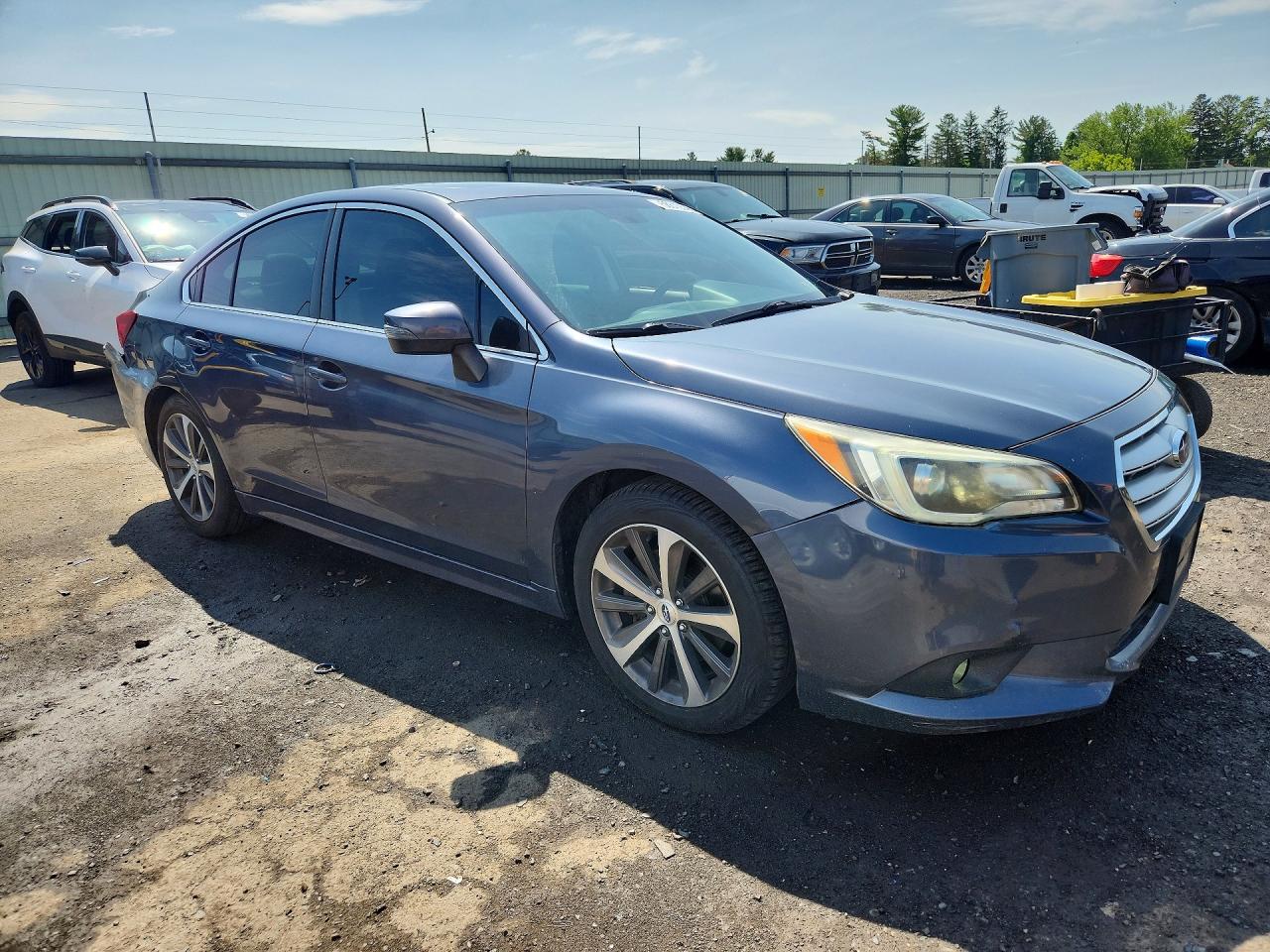 2015 Subaru Legacy 3.6r Limited Gray vin: 4S3BNEN61F3025551
