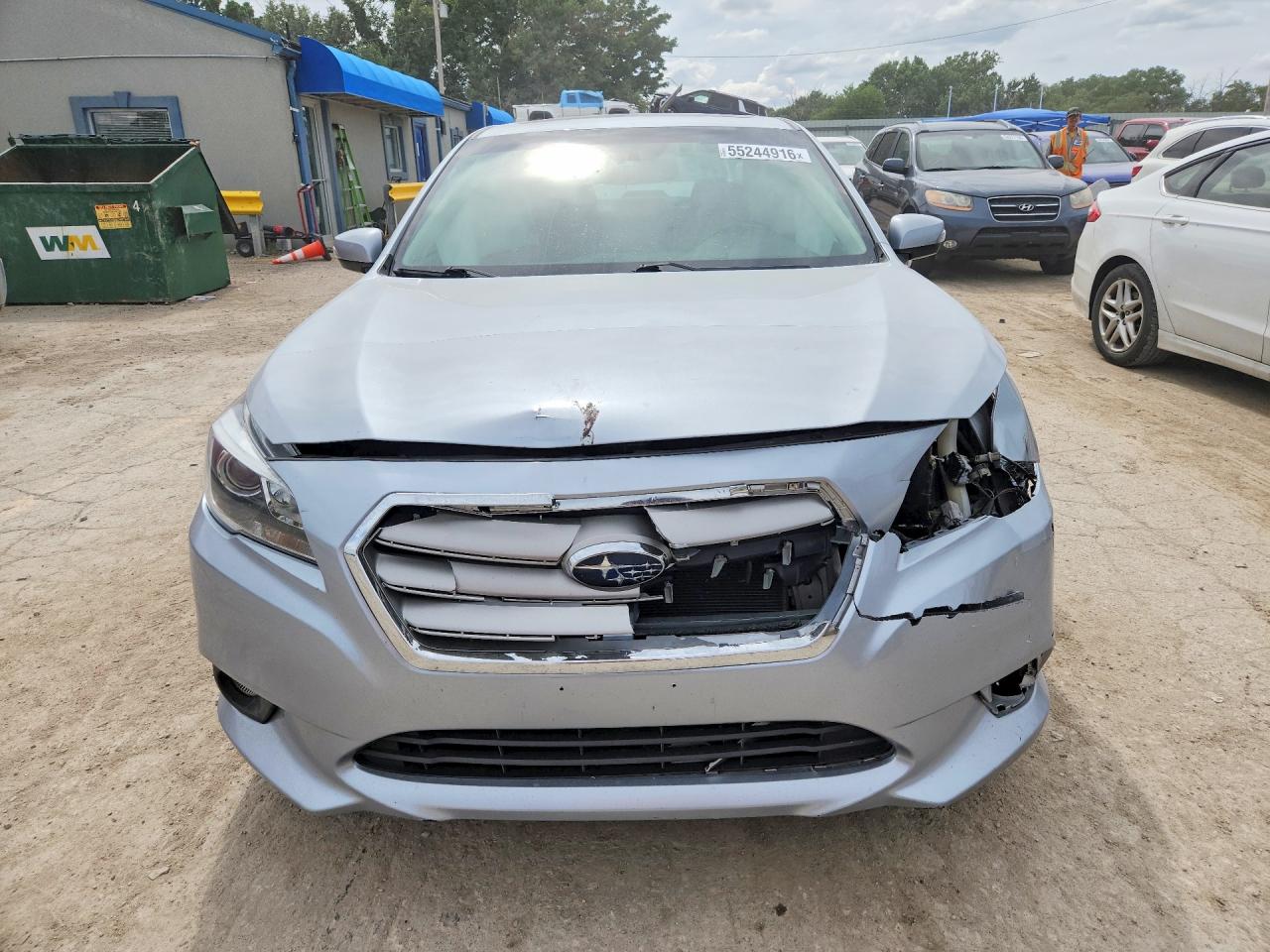 2015 Subaru Legacy 3.6r Limited Silver vin: 4S3BNEN61F3041748