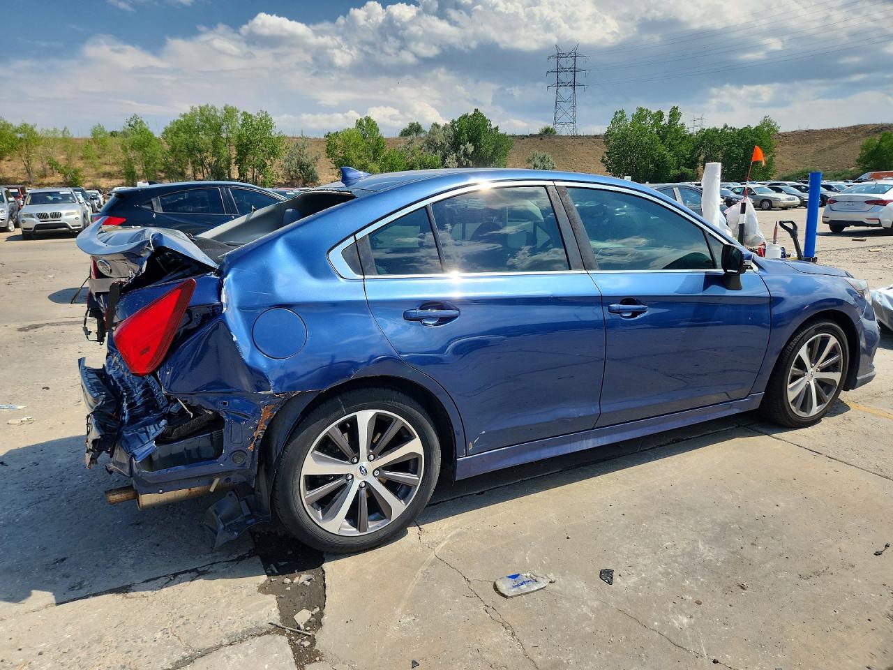 2019 Subaru Legacy 3.6r Limited Blue vin: 4S3BNEN63K3008924