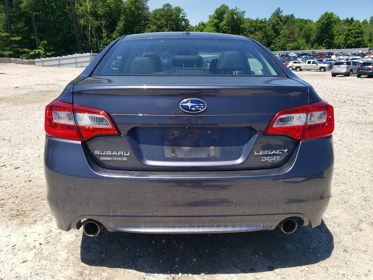 2015 Subaru Legacy 3.6r Limited Black vin: 4S3BNEN64F3049407